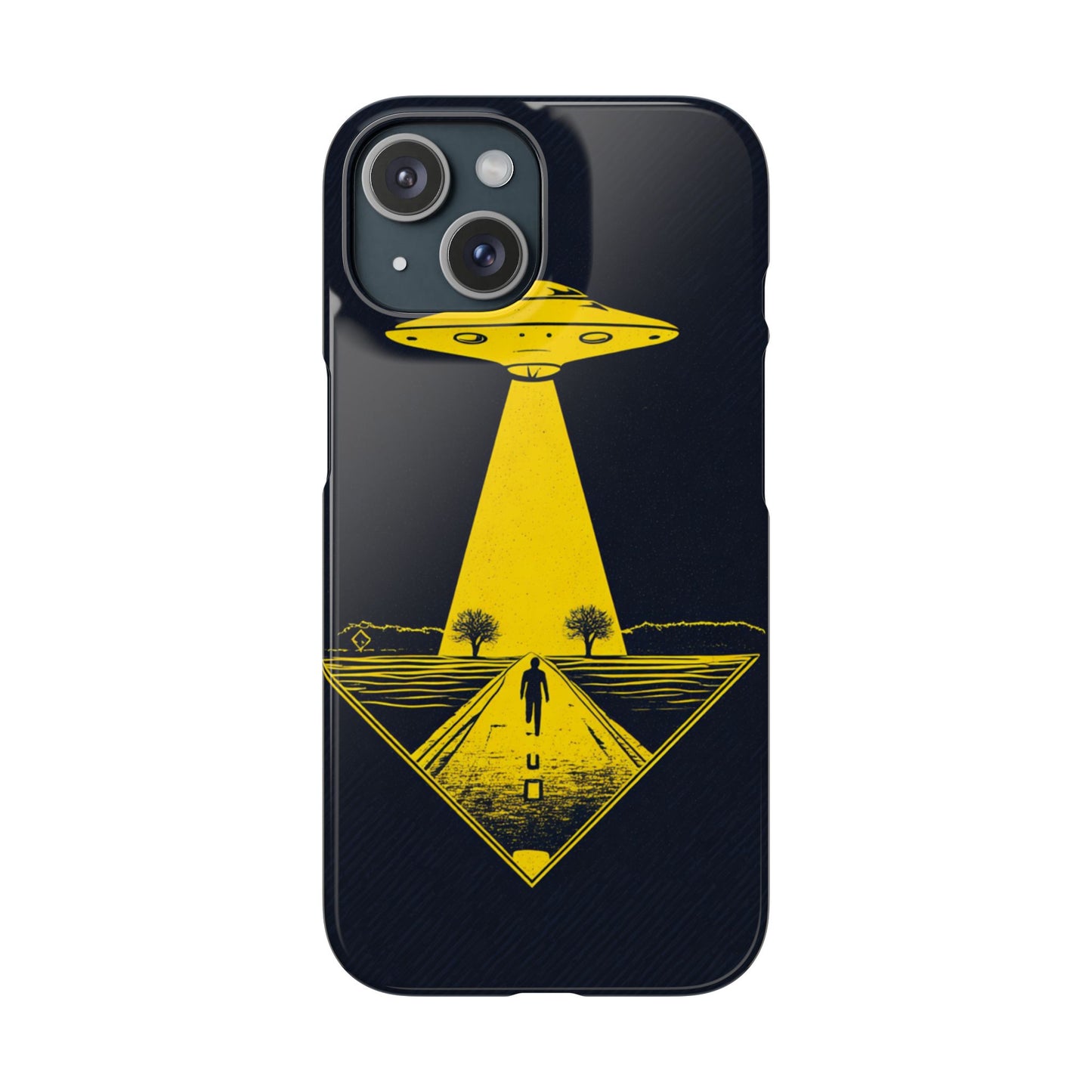 UFO Phone Case - Cosmic Alien Design, Cell Phone Cover, Sci-Fi Accessory, Gift for Space Lovers, Unique Tech Gear
