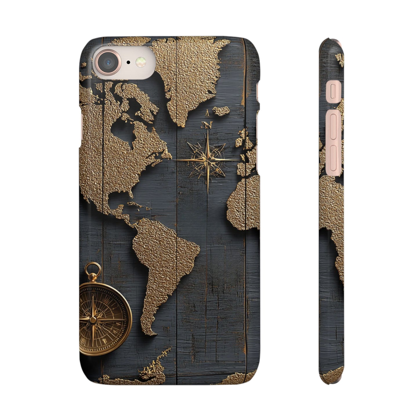 Vintage World Map Snap Cases - Travel Lover Gift, Phone Protection, Unique Phone Cover, Adventure Accessories
