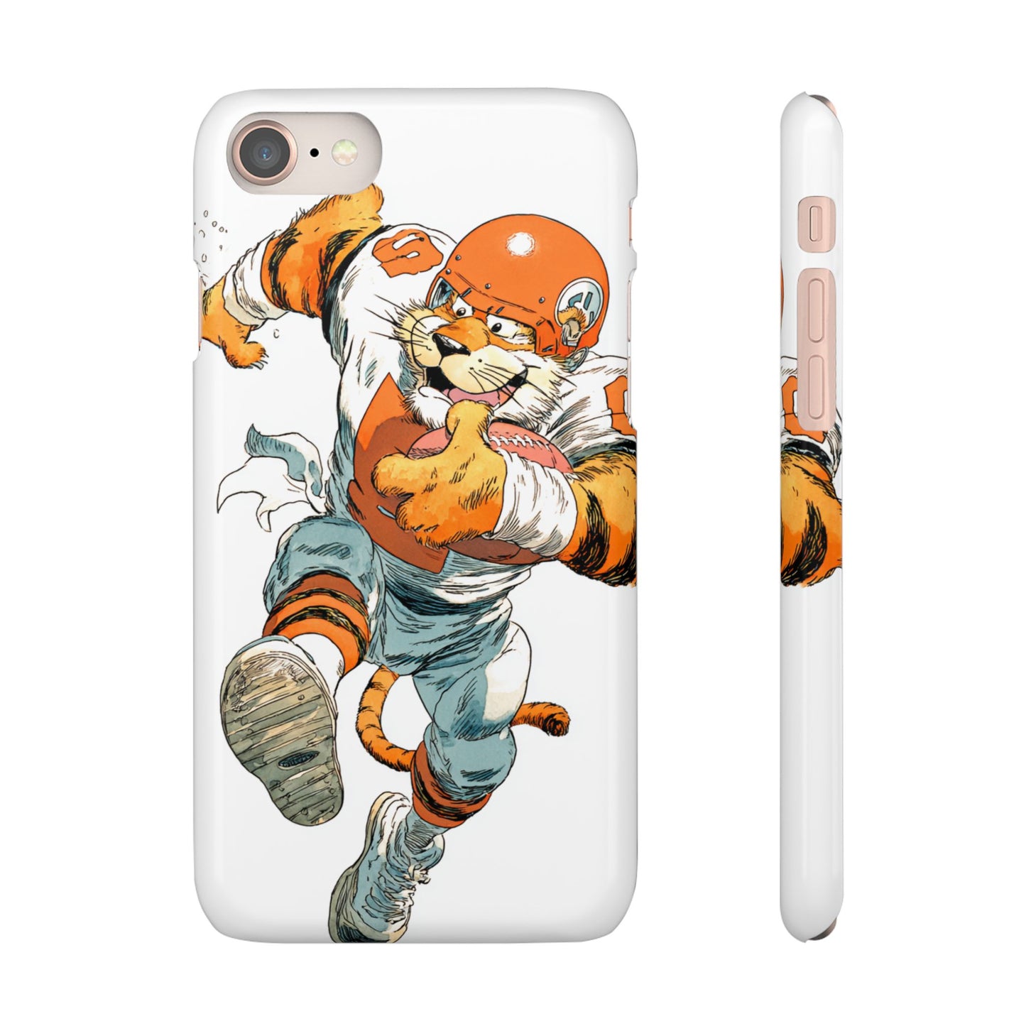 Cincinnati Bengals Snap Cases, Football Fans Phone Case, Tiger Cartoon Art Design, Football Lover Gift, Protective Phone Cover