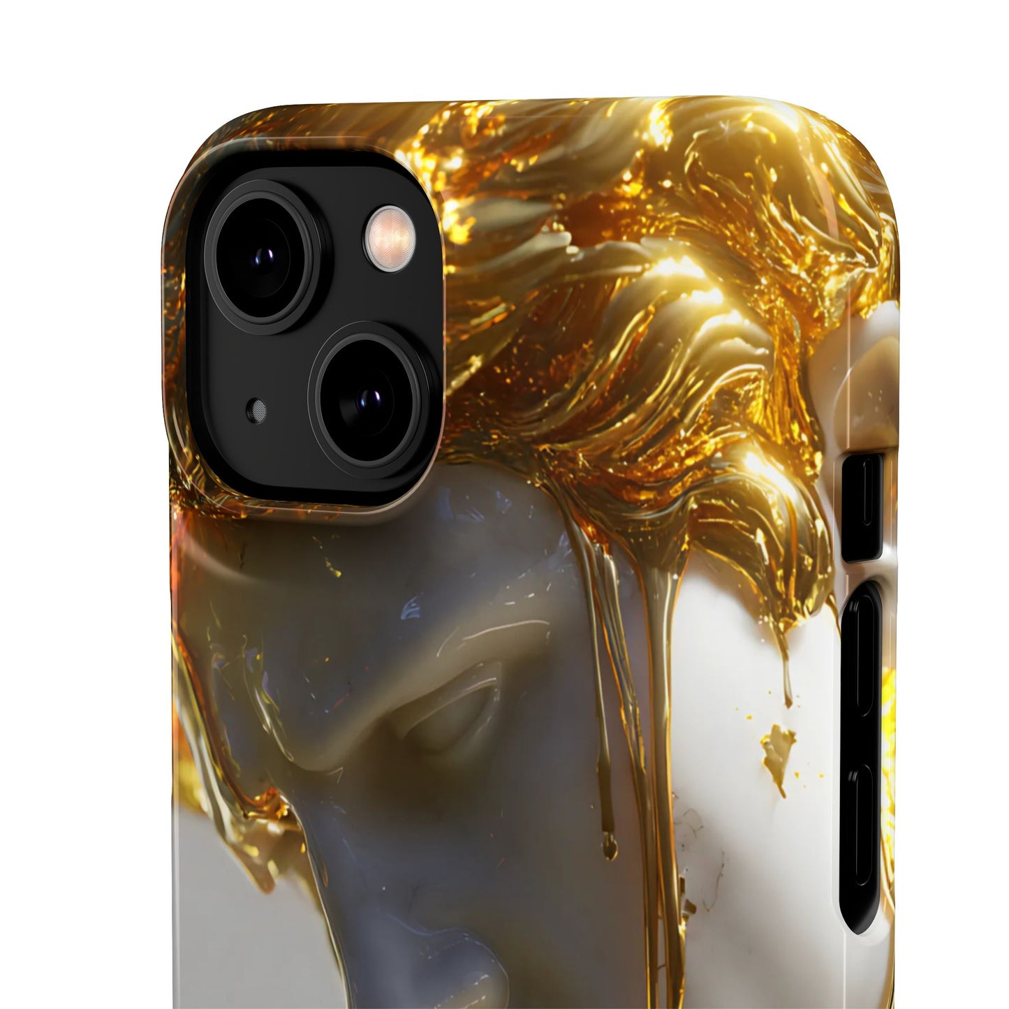 Gold Goddess Art Snap Case, Artistic Phone Cover, Unique Phone Accessory, Gift for Art Lovers, Stylish Protection