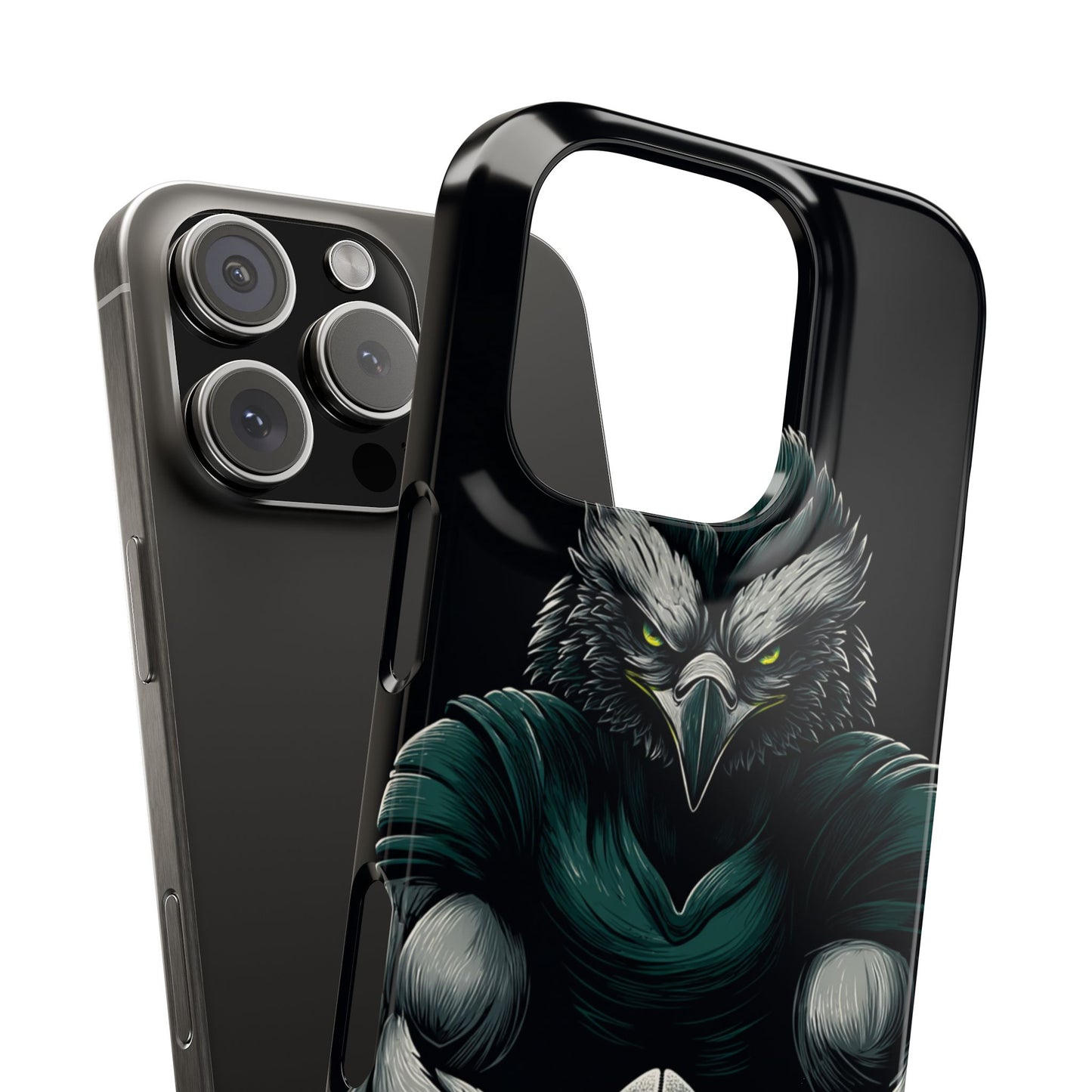 Philadelphia Eagles Art Snap Case, NFL Phone Cover, Sports Fan Gift, Football Team Accessories, Protective Cell Phone Shell