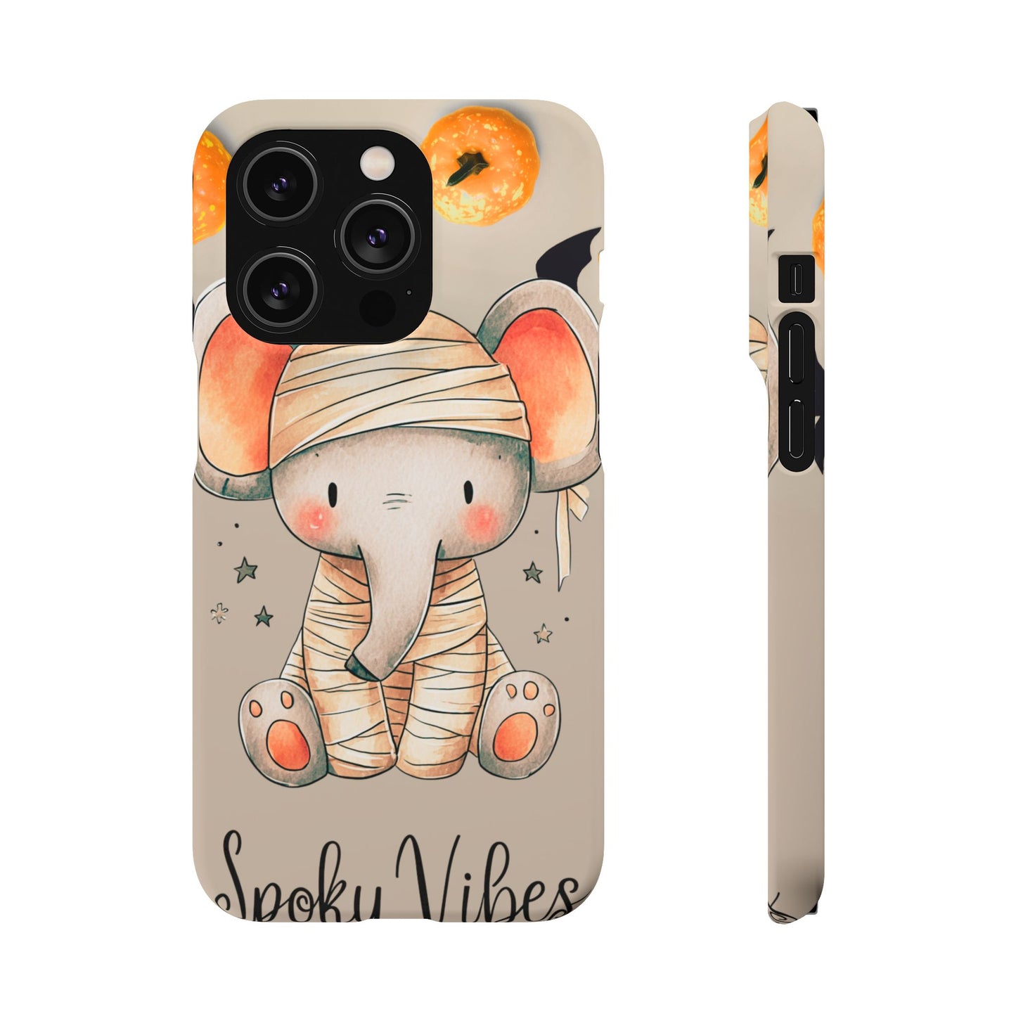 Halloween Vibe Elephant Snap Case for iPhone and Samsung