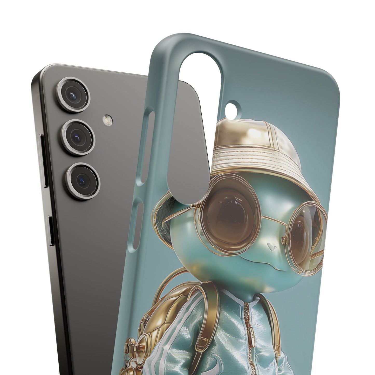 Trendy Character Snap Case for Phone, Cute Phone Cover, Gift for Kids, Cartoon Style Gadget Accessory, Fun Phone Protection