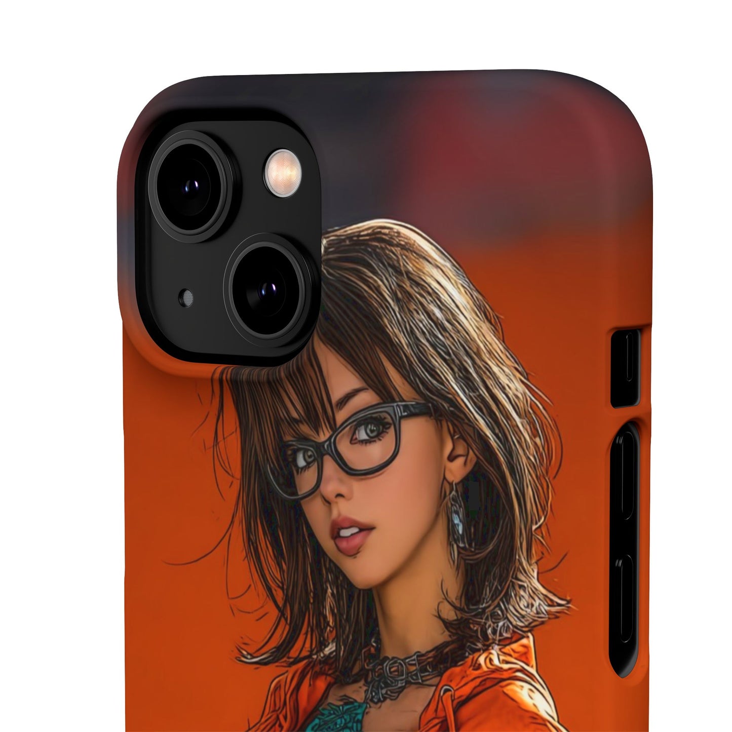Velma Dinkley Cleveland Browns Fan Snap Cases, Phone Cover, Cartoon Style Art, Custom Case, Protective Shell