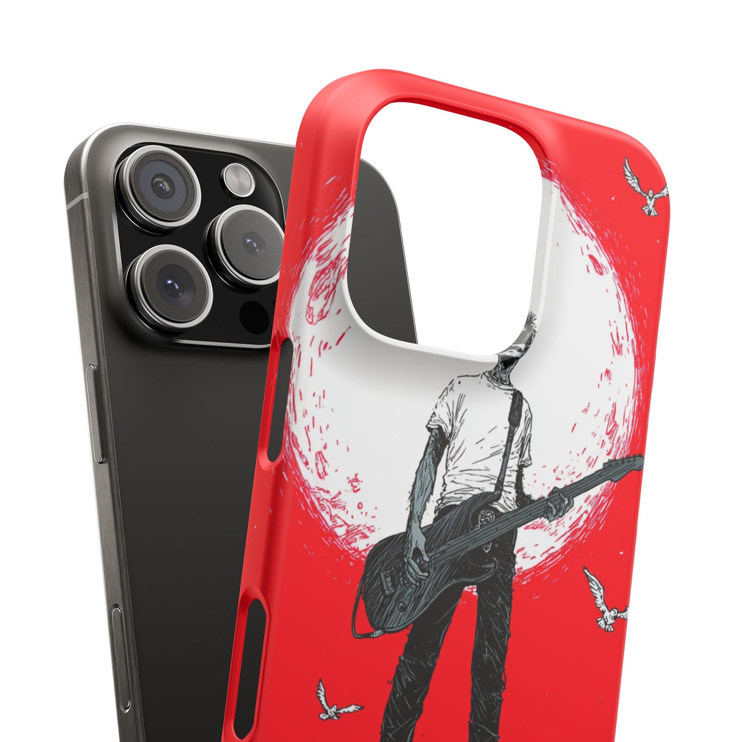 Rock & Roll Snap Cases - Music Lover's Phone Protection, Edgy Art, Gift for Guitarists, Cool Accessory for Teens