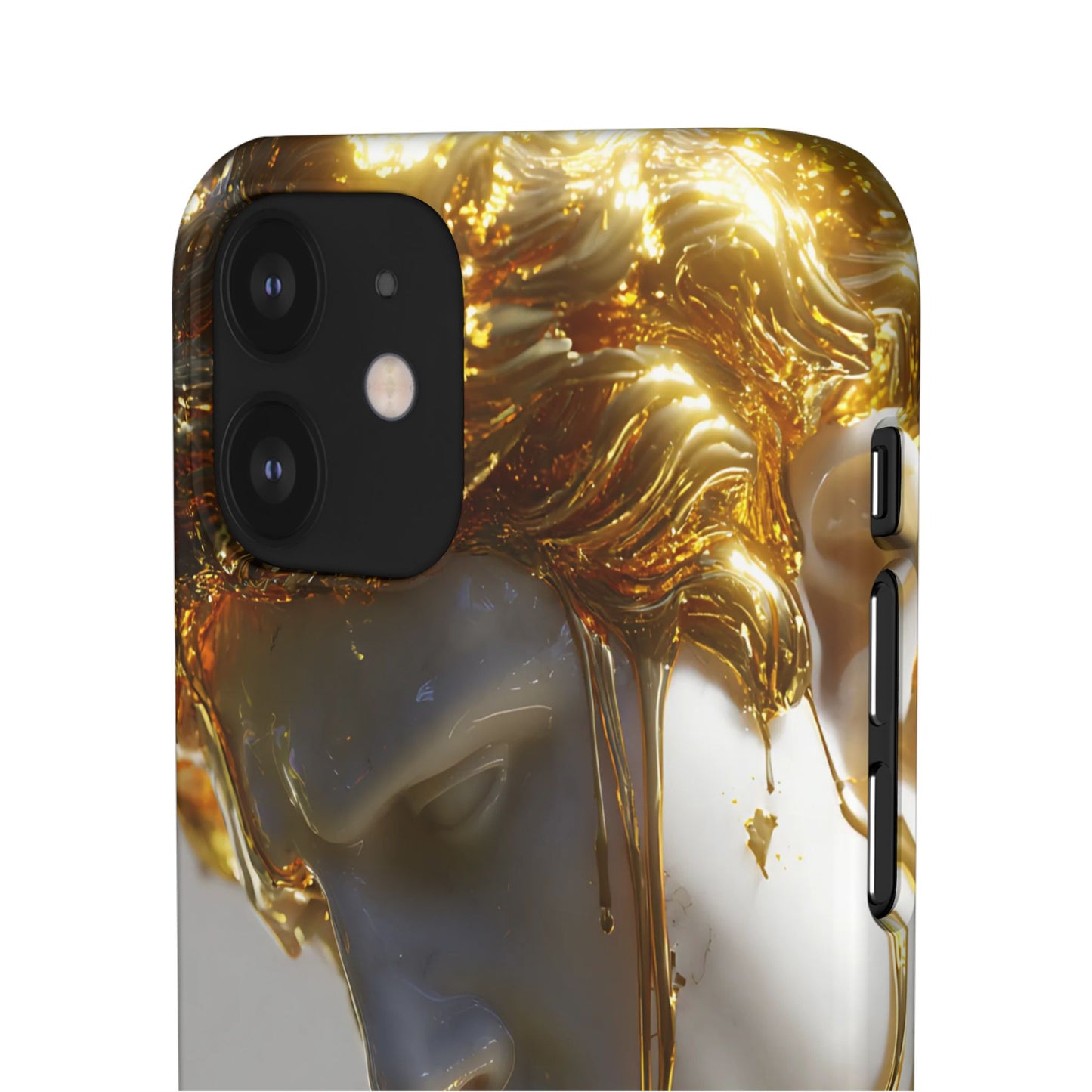 Gold Goddess Art Snap Case, Artistic Phone Cover, Unique Phone Accessory, Gift for Art Lovers, Stylish Protection
