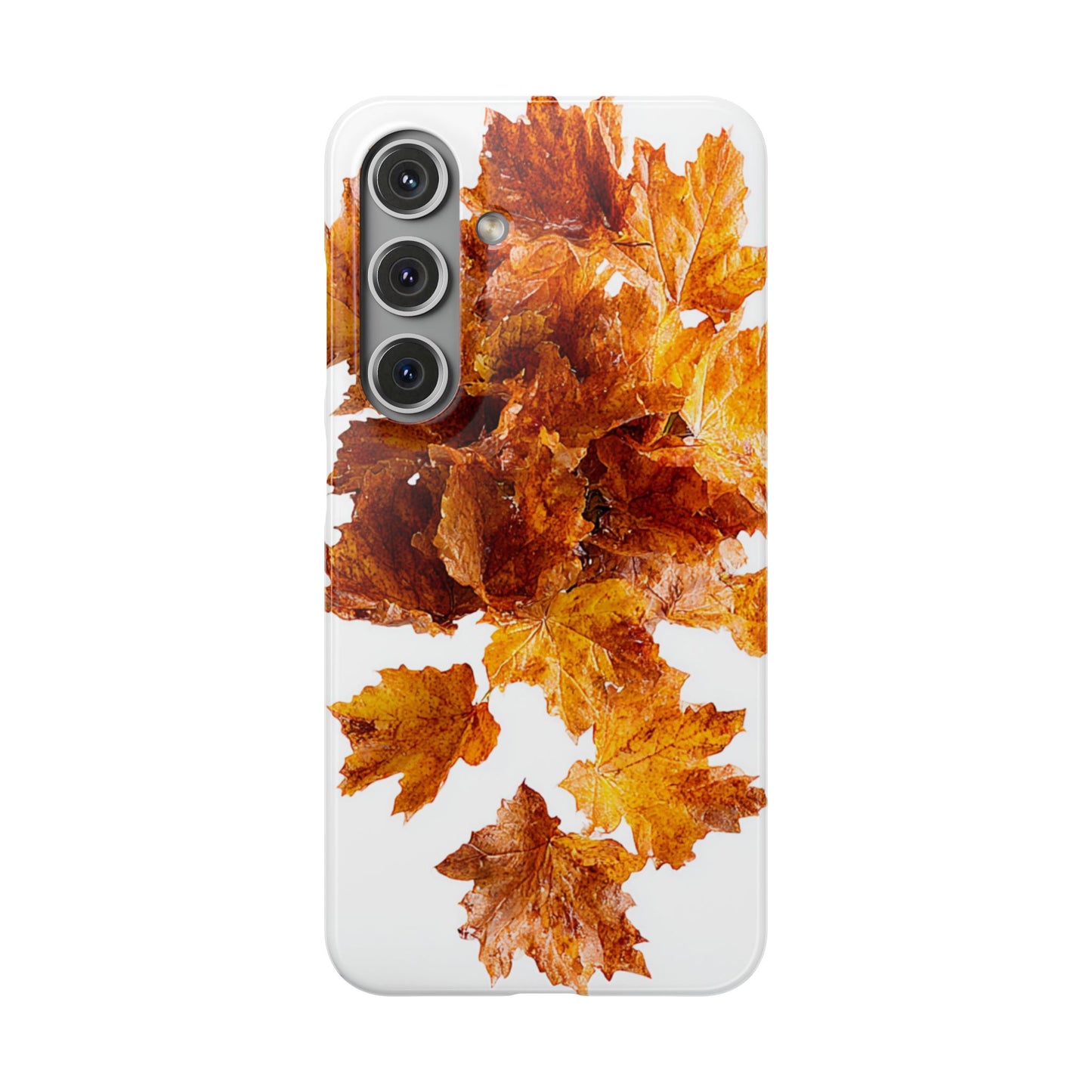 Autumn Leaf Phone Case | Fall Snap Cases, Phone Accessories, Nature Lover Gift, Seasonal Decor, Cozy Fall Vibes