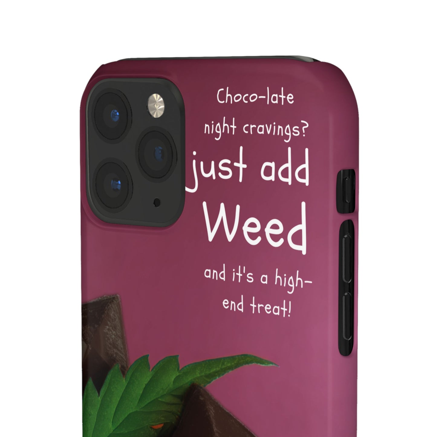 High-End Treat Snap Cases for Weed Enthusiasts Iphone and Samsung Phone Cover