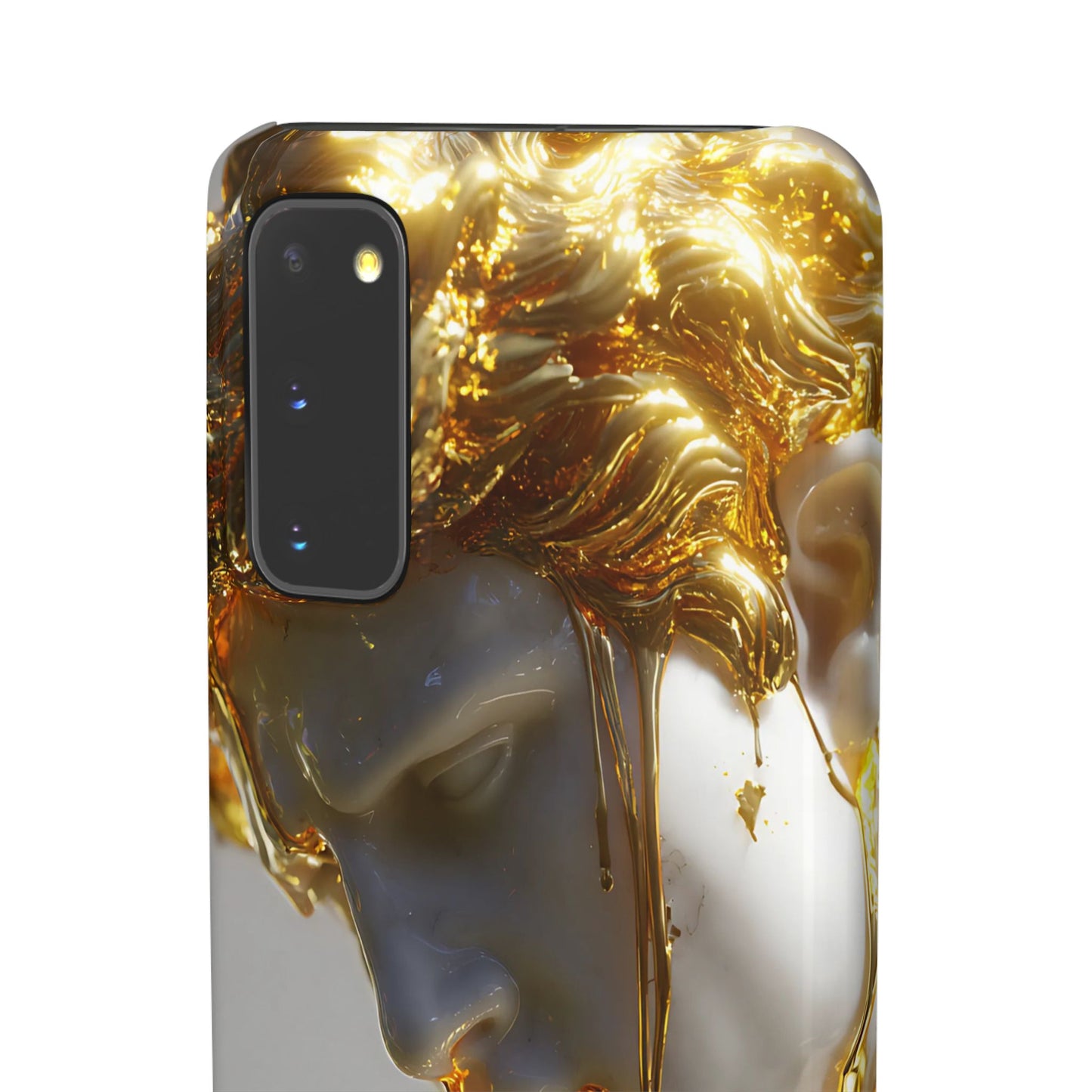 Gold Goddess Art Snap Case, Artistic Phone Cover, Unique Phone Accessory, Gift for Art Lovers, Stylish Protection