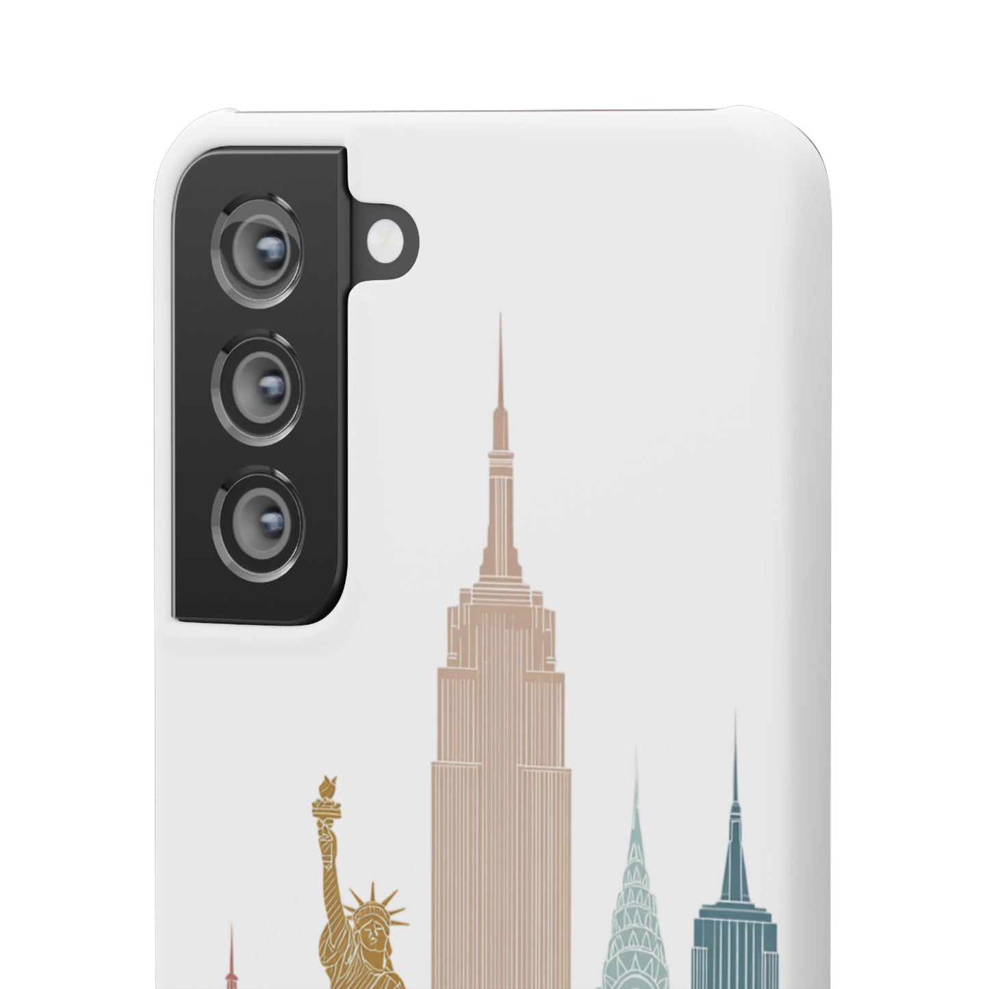 Stylish New York Snap Case, Urban Phone Cover, Cityscape Phone Case, Gift for Travelers, Trendy Protective Case