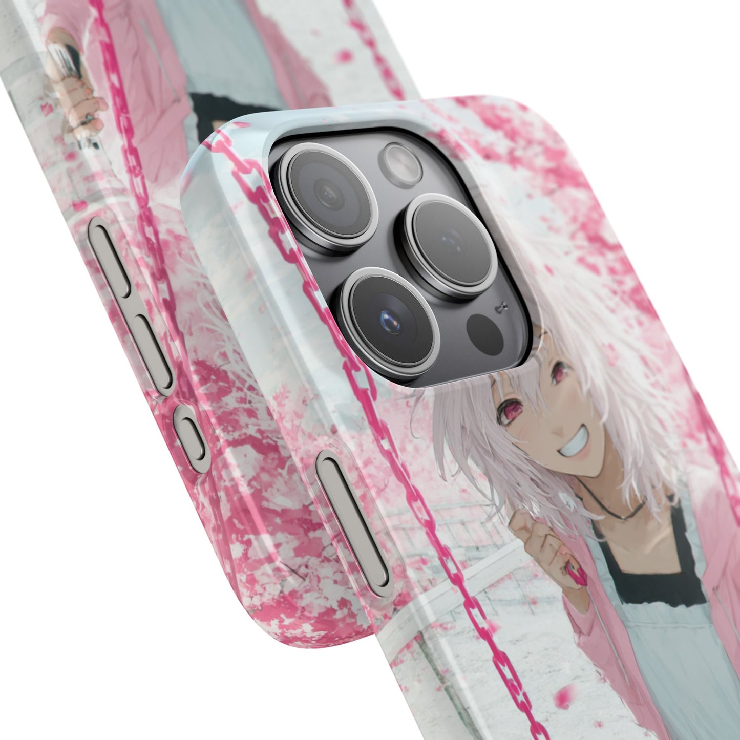 Anime Character Snap Cases for Phone, Cute Aesthetic Phone Cover, Gifts for Otaku, Floral Design, Unique Phone Cases