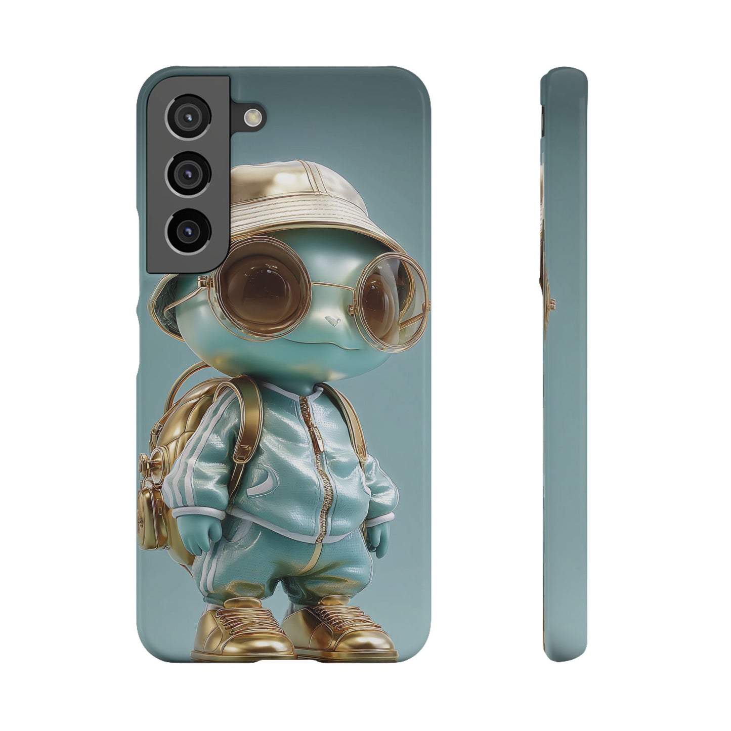Trendy Character Snap Case for Phone, Cute Phone Cover, Gift for Kids, Cartoon Style Gadget Accessory, Fun Phone Protection
