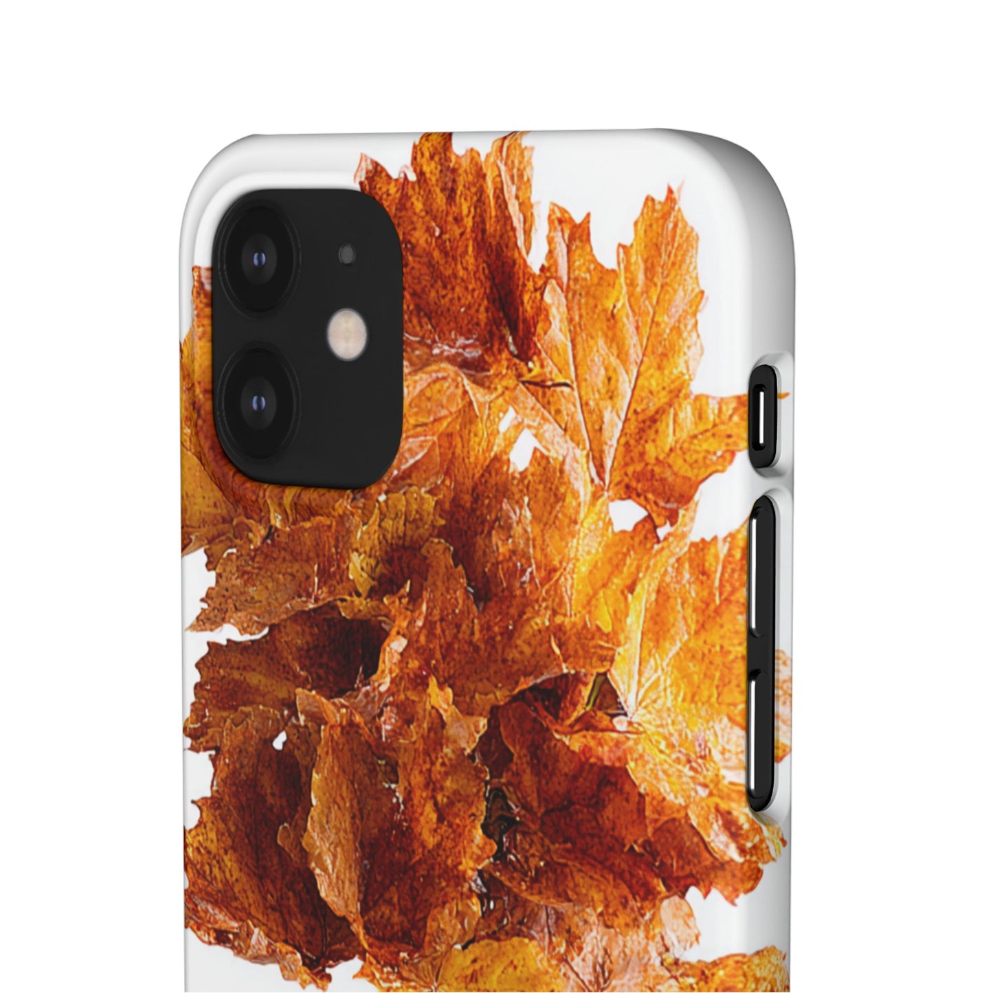 Autumn Leaf Phone Case | Fall Snap Cases, Phone Accessories, Nature Lover Gift, Seasonal Decor, Cozy Fall Vibes