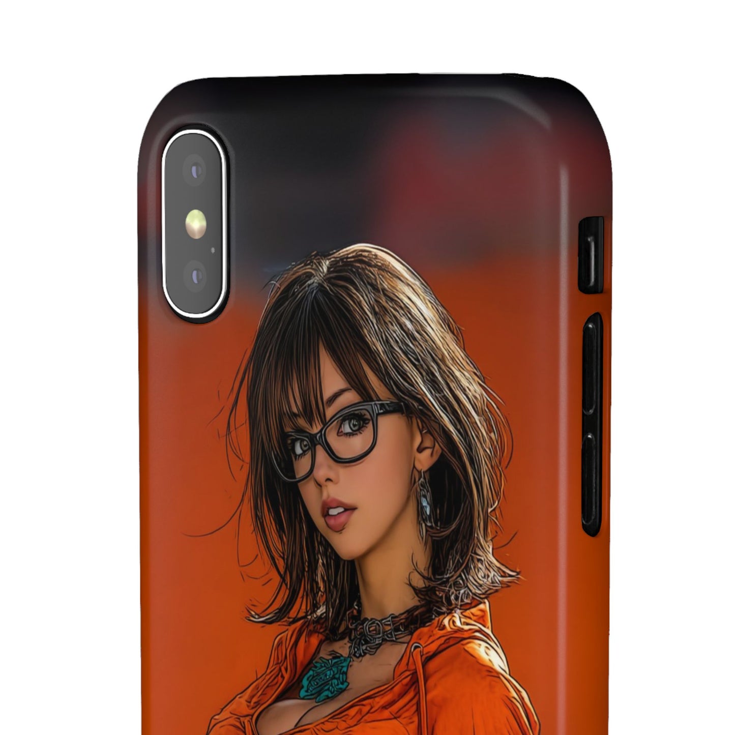 Velma Dinkley Cleveland Browns Fan Snap Cases, Phone Cover, Cartoon Style Art, Custom Case, Protective Shell