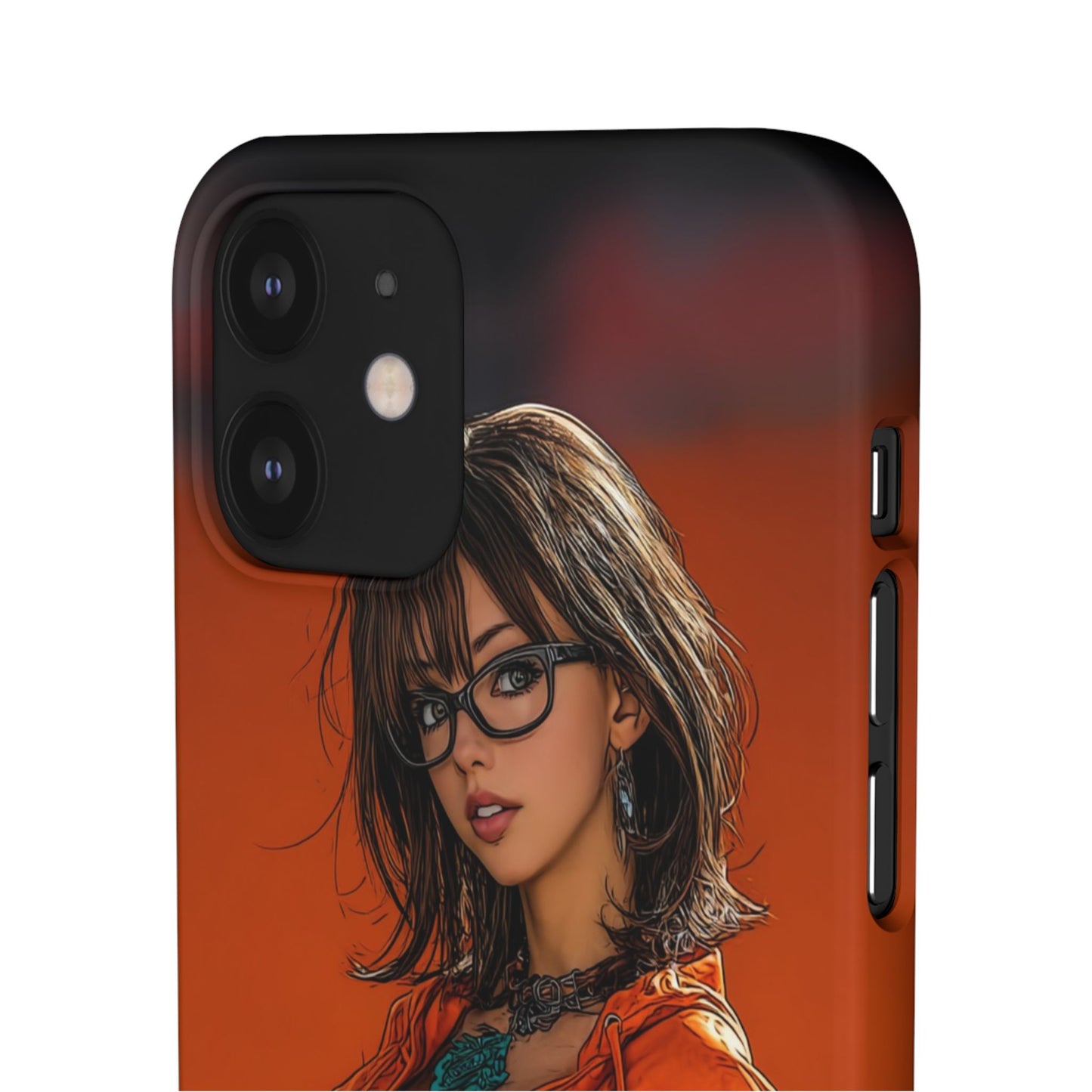Velma Dinkley Cleveland Browns Fan Snap Cases, Phone Cover, Cartoon Style Art, Custom Case, Protective Shell