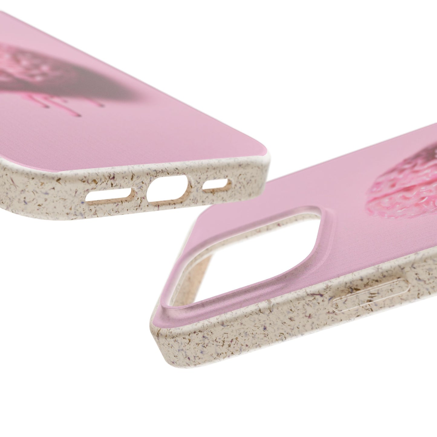 Eco-Friendly Brain Design Phone Case, Biodegradable Phone Cover, Unique Gift for Tech Lovers, Sustainable Accessory, Cute Phone Case