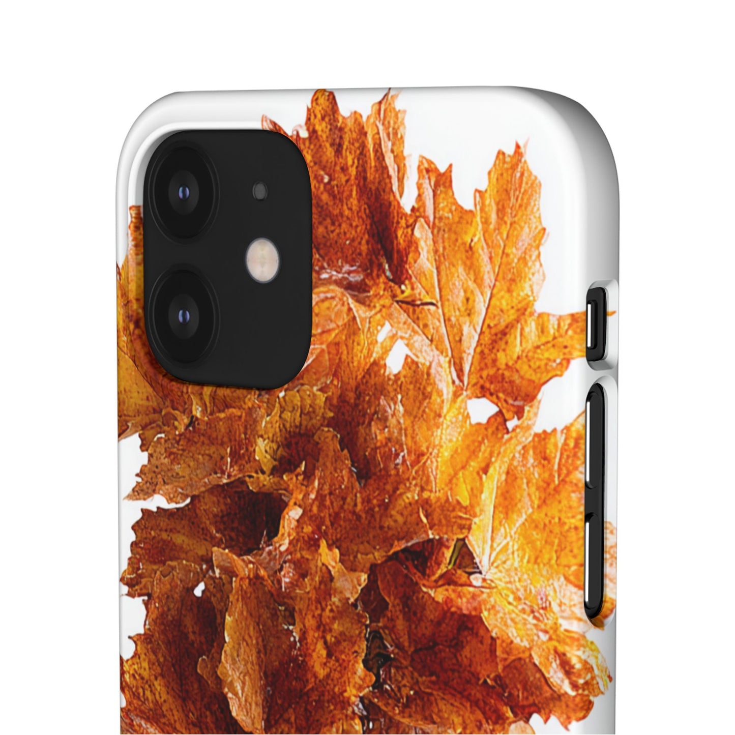 Autumn Leaf Phone Case | Fall Snap Cases, Phone Accessories, Nature Lover Gift, Seasonal Decor, Cozy Fall Vibes