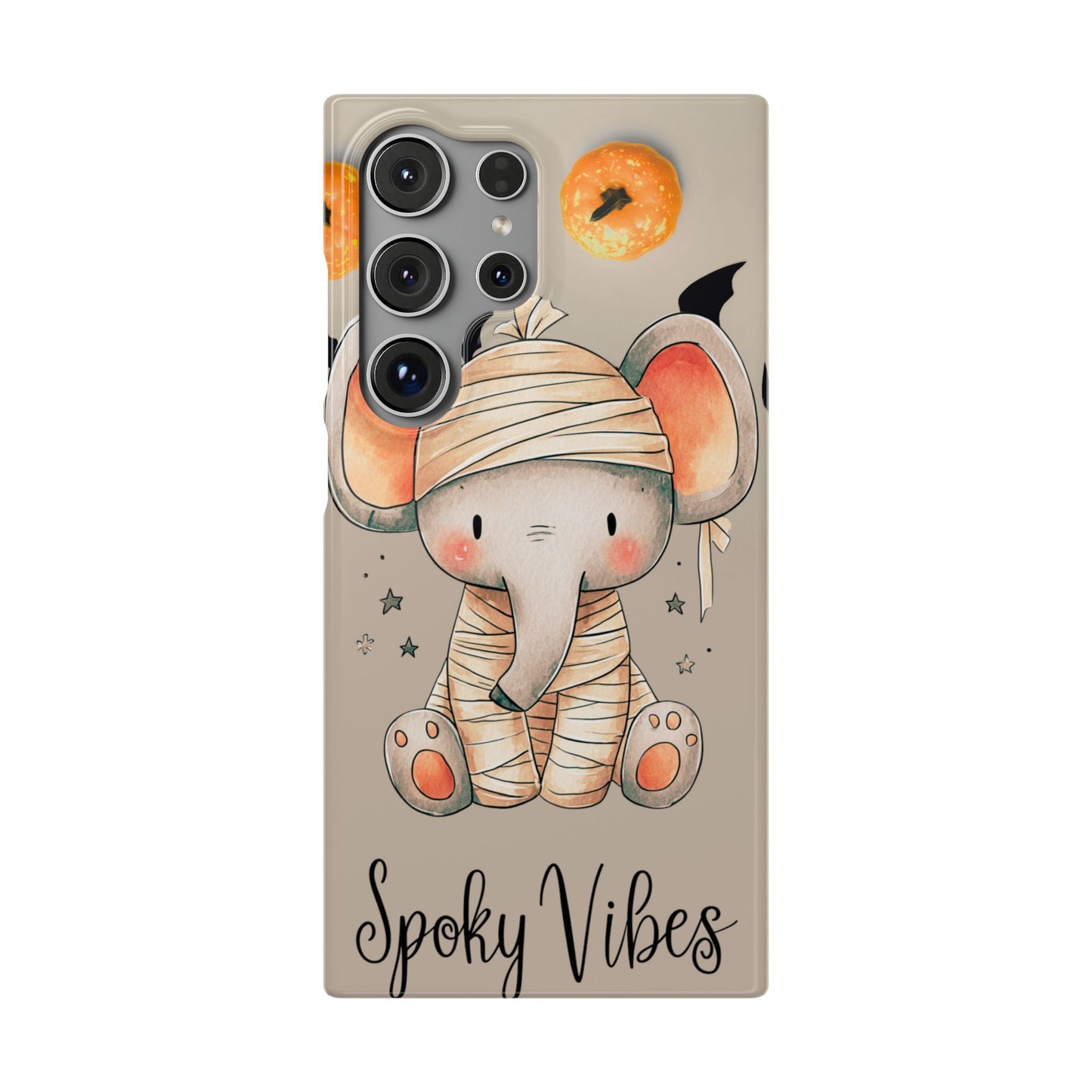 Halloween Vibe Elephant Snap Case for iPhone and Samsung
