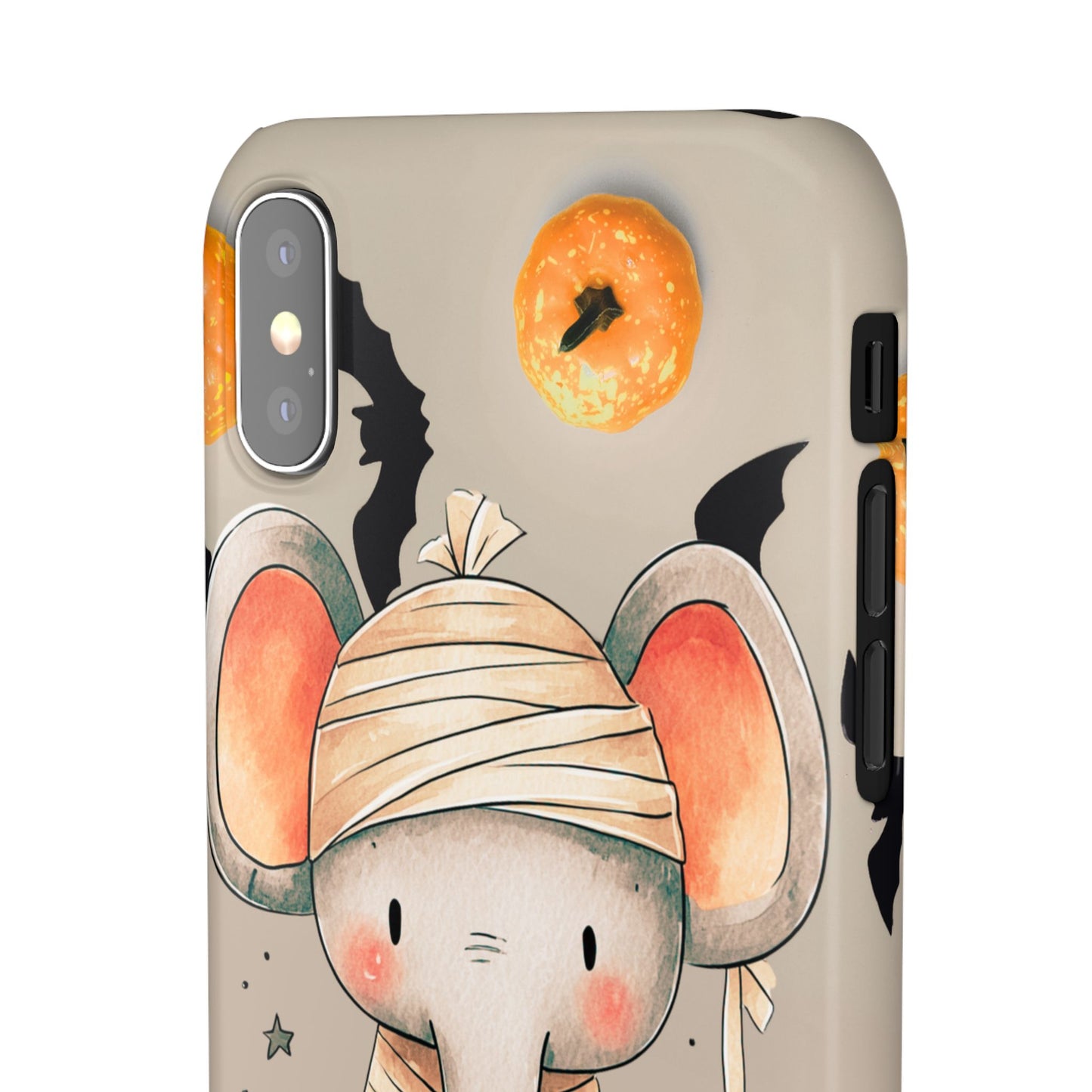 Halloween Vibe Elephant Snap Case for iPhone and Samsung