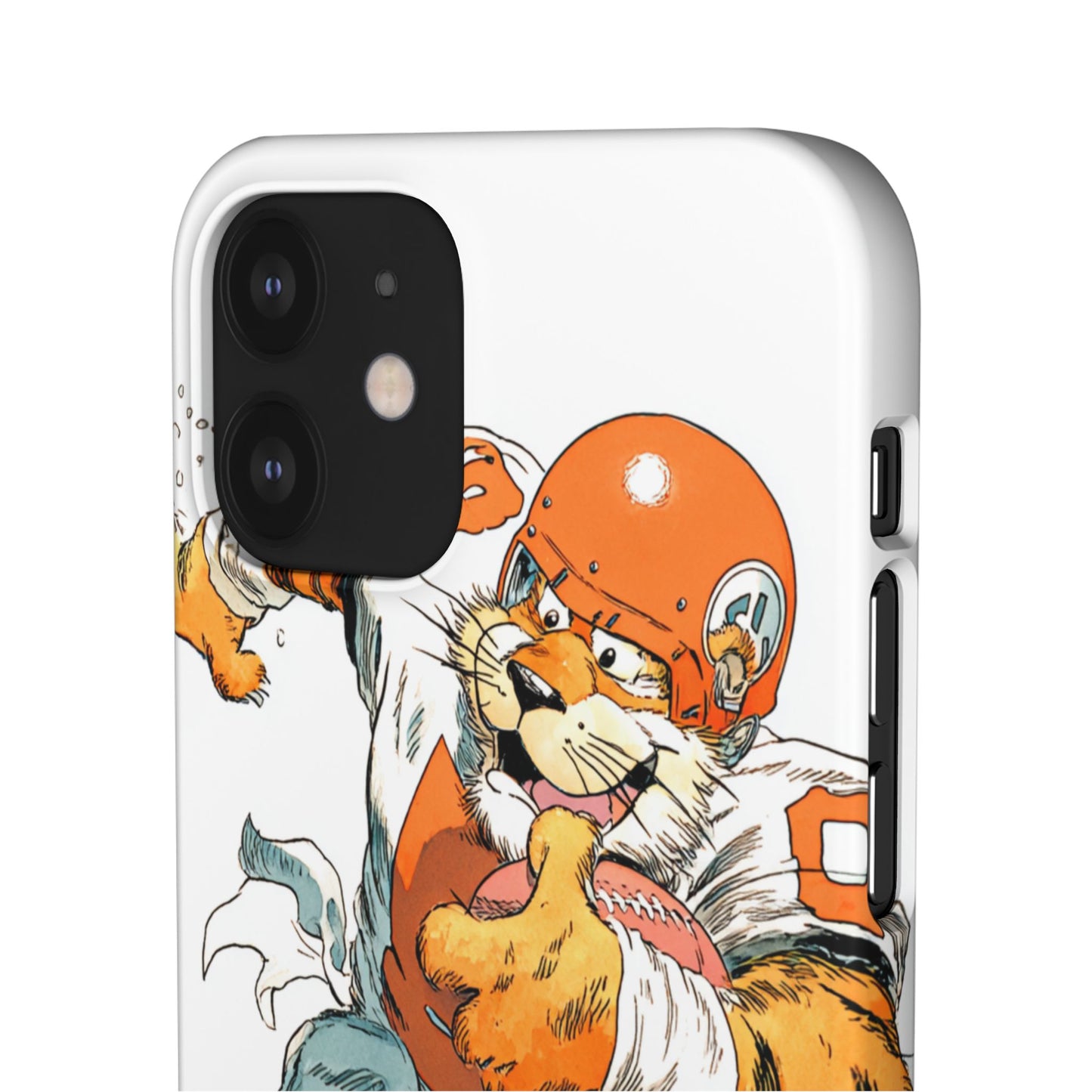 Cincinnati Bengals Snap Cases, Football Fans Phone Case, Tiger Cartoon Art Design, Football Lover Gift, Protective Phone Cover