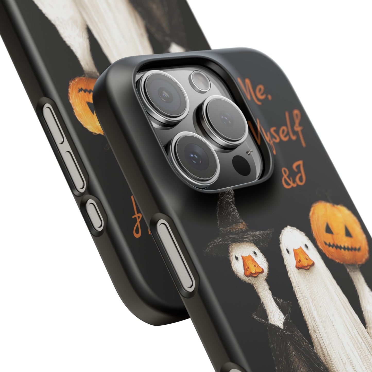 Halloween Goose Snap Case, Funny Goose Phone Case, Fall Accessories, Cute Halloween Gift, Me Myself & I Design