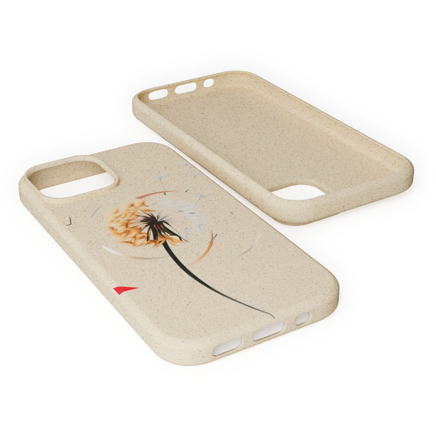 Plastic Free Eco-Friendly Phone Cases with Floral Design Sustainable Gift for Iphone and Samsungs