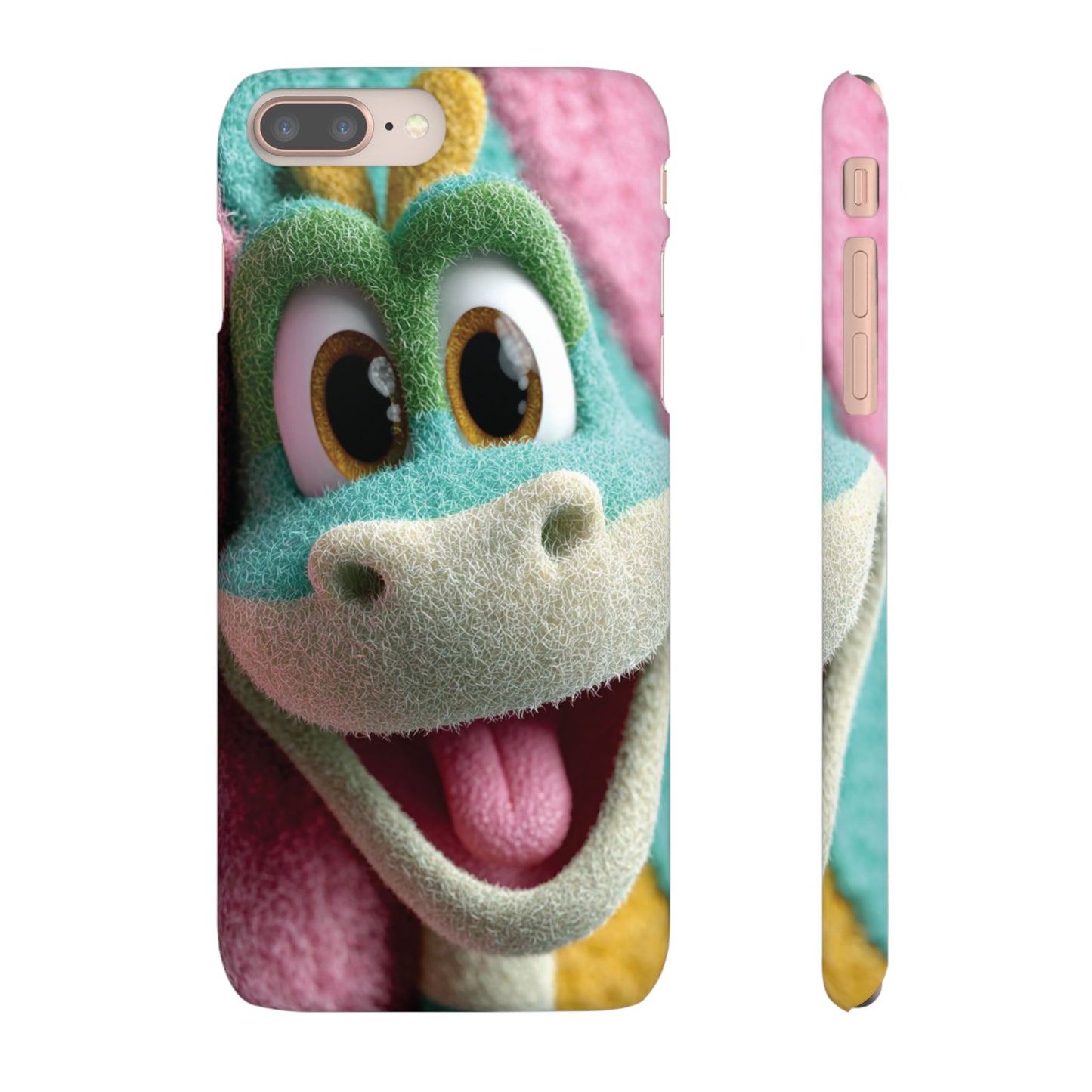 Fun Dino Snap Case for Kids | Cute Phone Cover | Colorful Mobile Accessory | Birthday Gift | Child's Tech Style