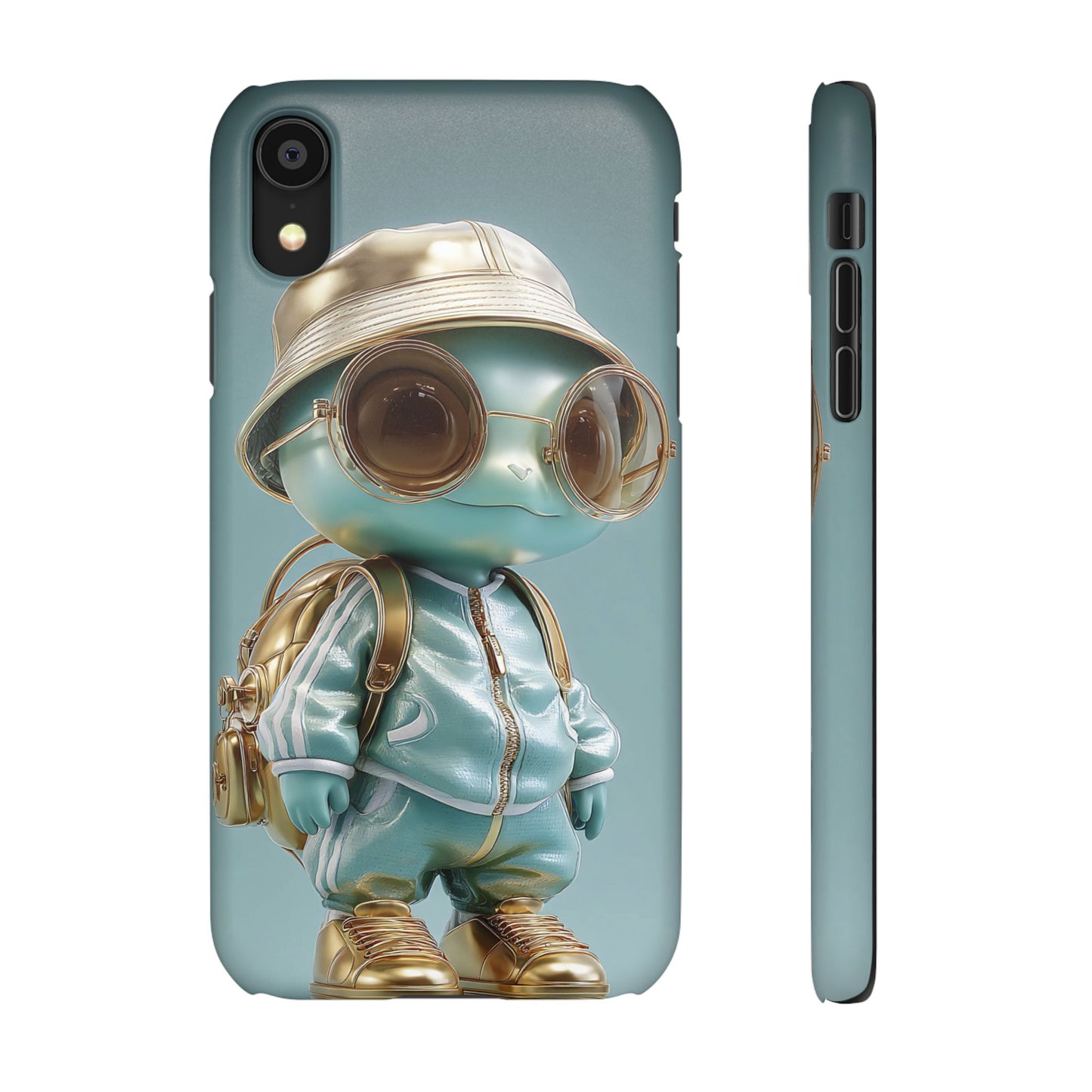 Trendy Character Snap Case for Phone, Cute Phone Cover, Gift for Kids, Cartoon Style Gadget Accessory, Fun Phone Protection