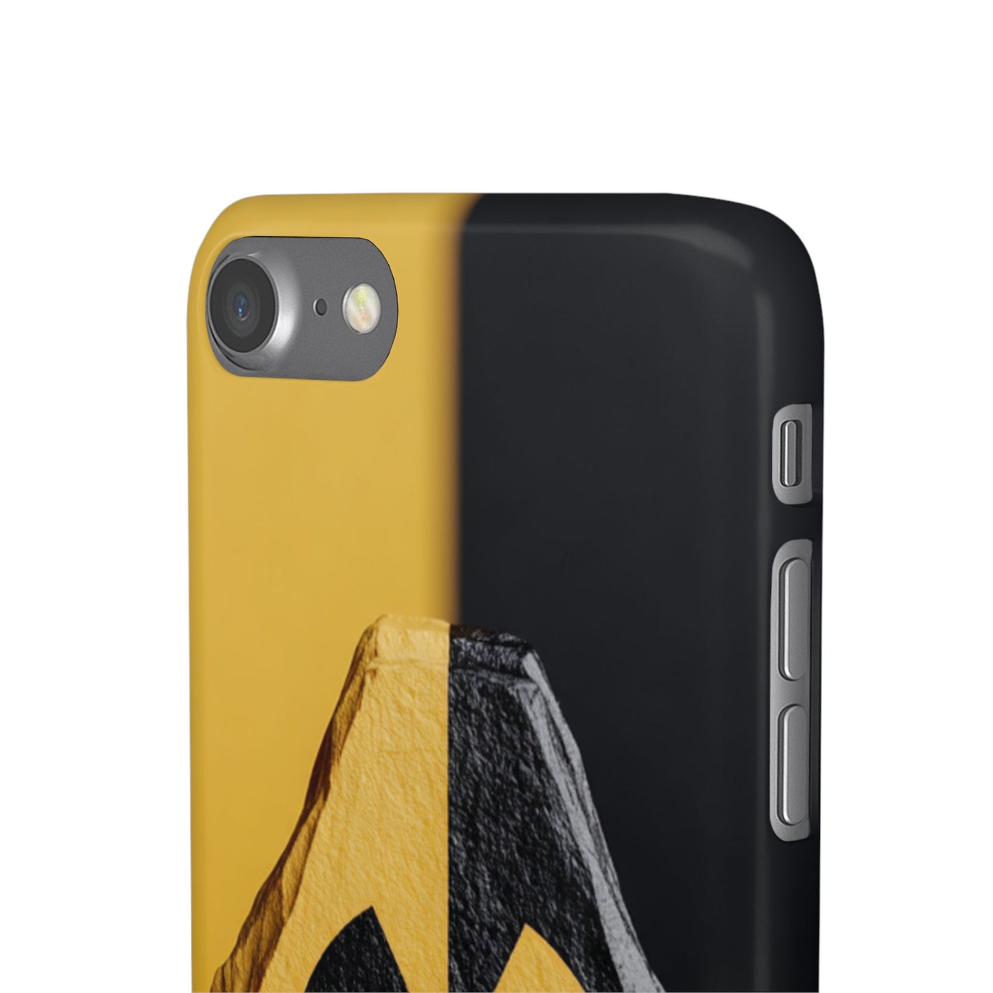 Bold Graphic Snap Case, Radiation Symbol Phone Cover, Trendy Phone Accessory, Unique Gift for Tech Lovers, Stylish Mobile Case
