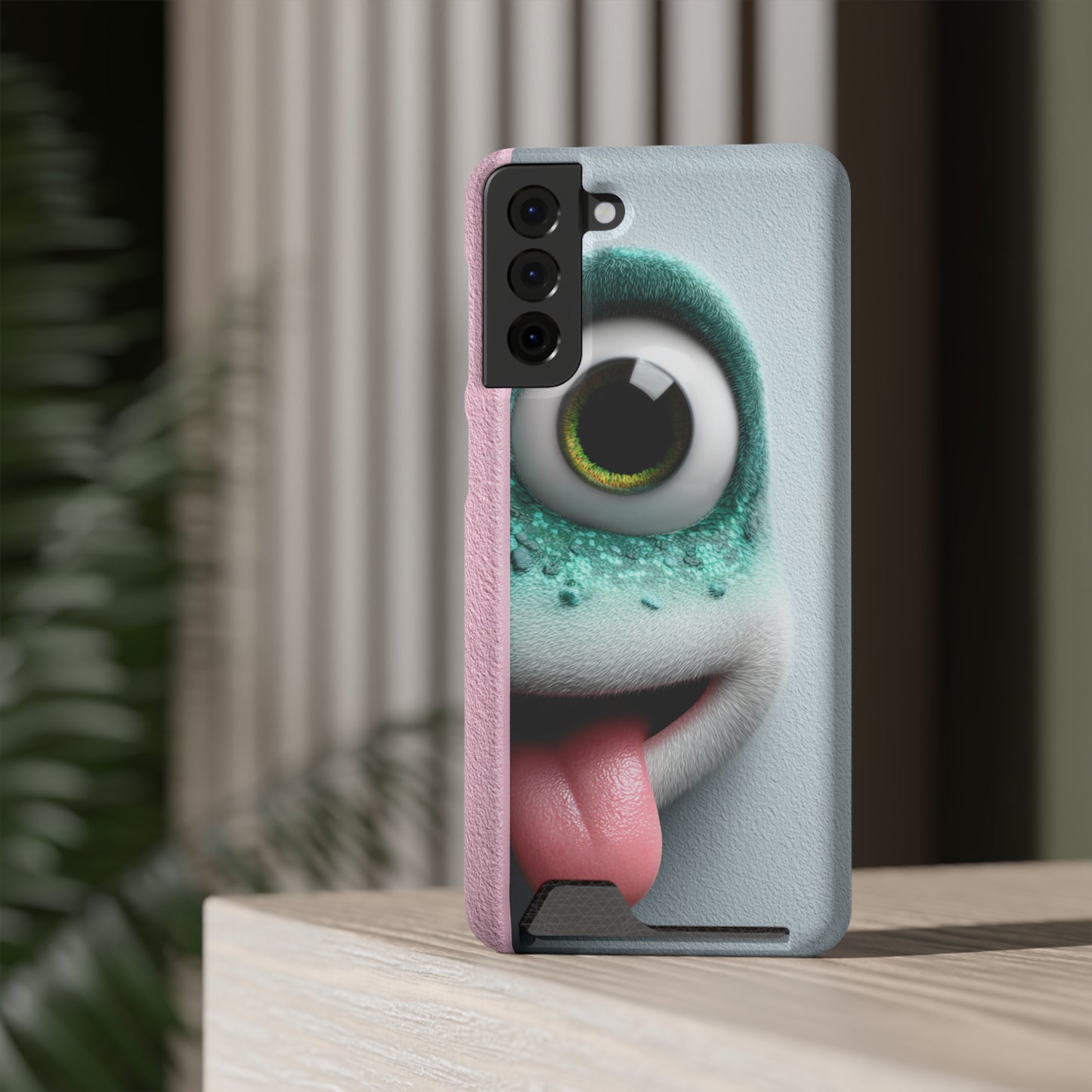 Funky Card Holder Phone Case - Whimsical Design, Cute Gift, Unique Accessories, Fun Mobile Cover, Stylish Phone Protection