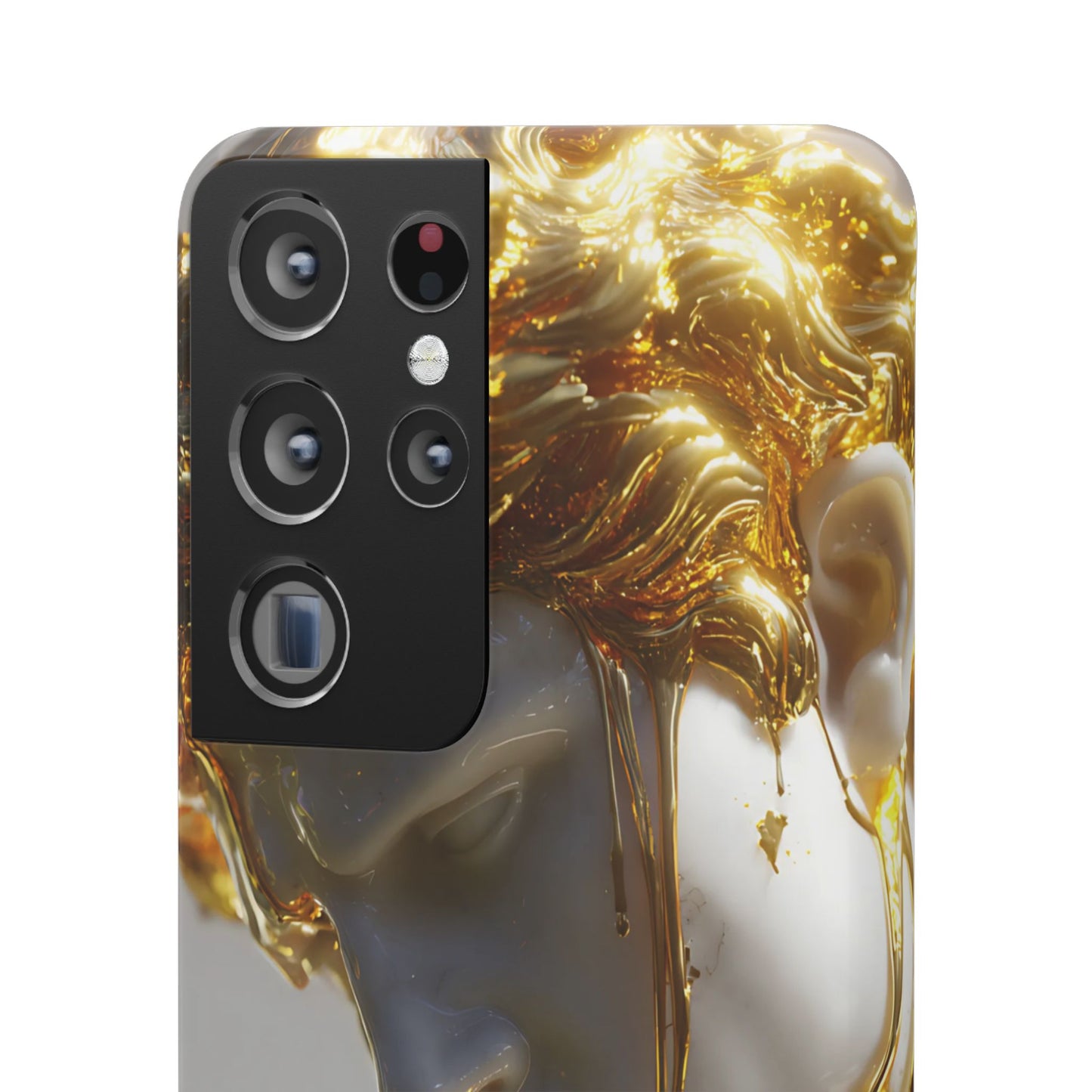 Gold Goddess Art Snap Case, Artistic Phone Cover, Unique Phone Accessory, Gift for Art Lovers, Stylish Protection