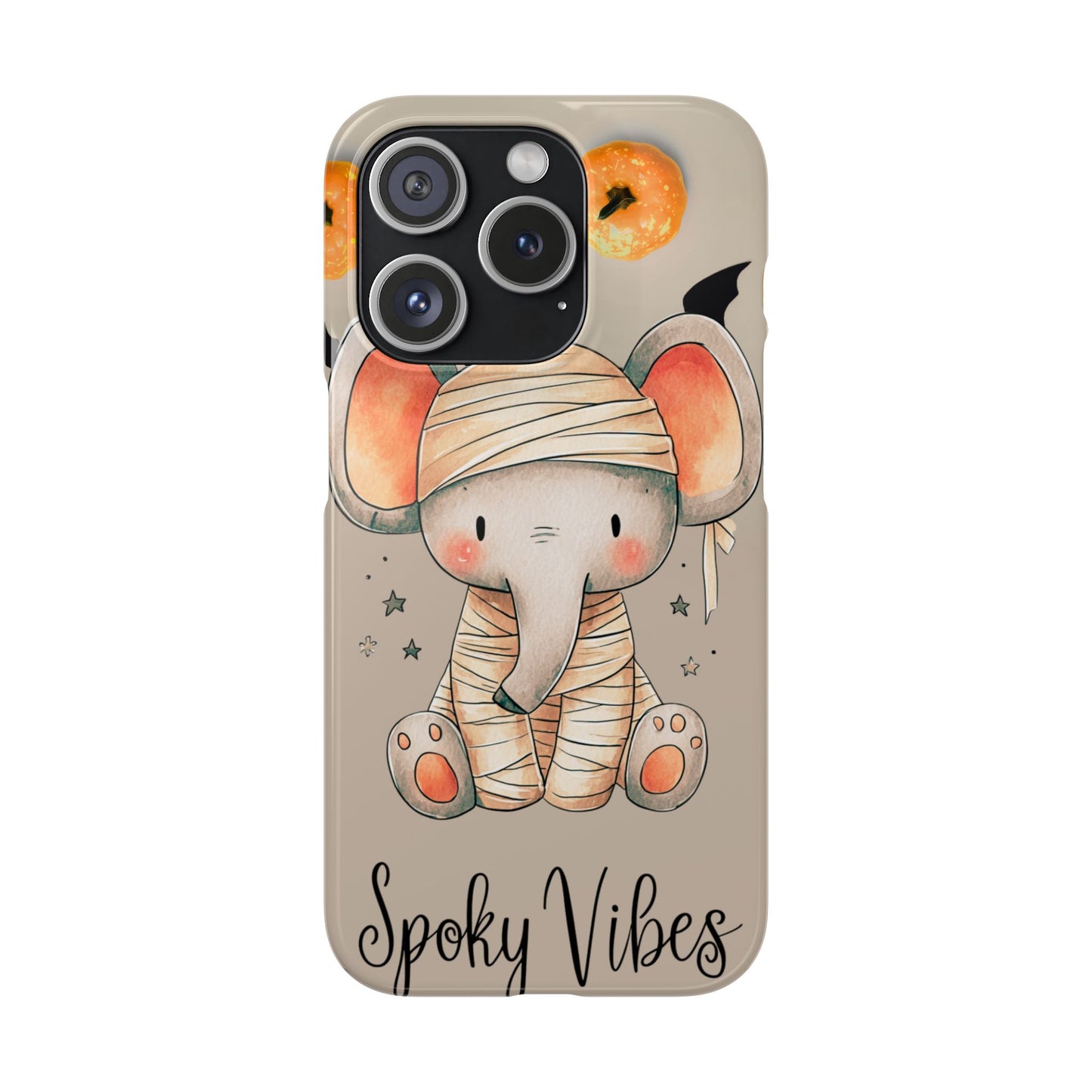 Halloween Vibe Elephant Snap Case for iPhone and Samsung