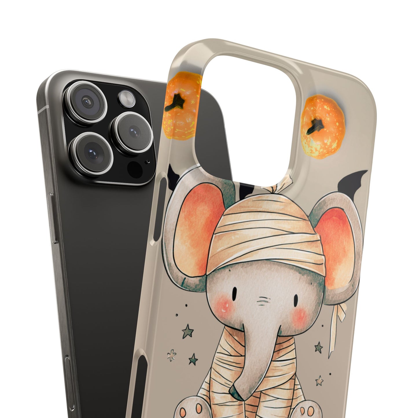 Halloween Vibe Elephant Snap Case for iPhone and Samsung