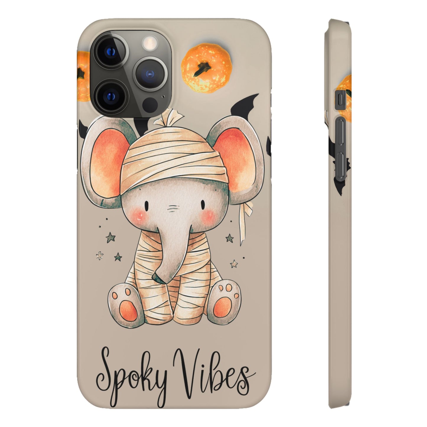Halloween Vibe Elephant Snap Case for iPhone and Samsung