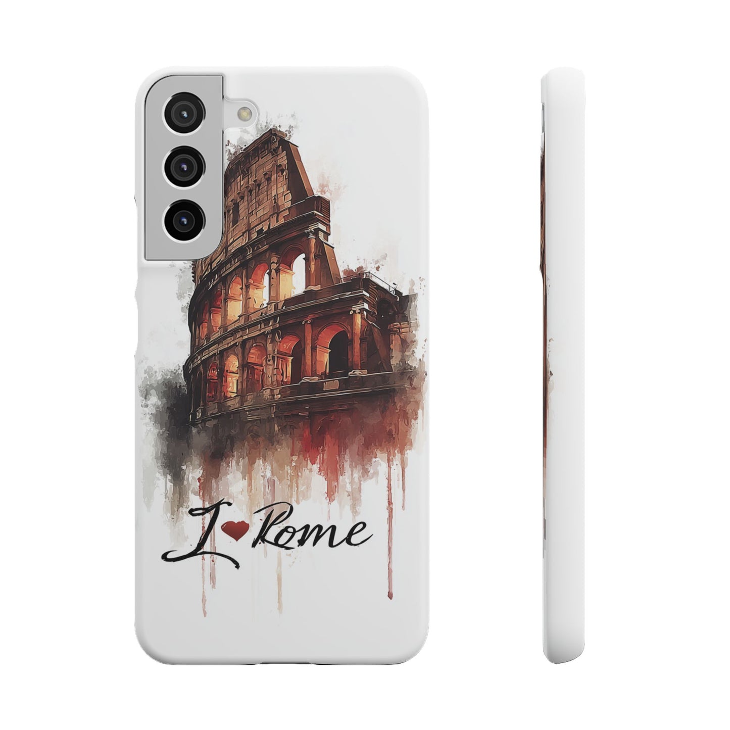 I Love Rome Snap Cases, Urban Phone Covers, Travel Accessories, Gift for Travelers, City Love Merch