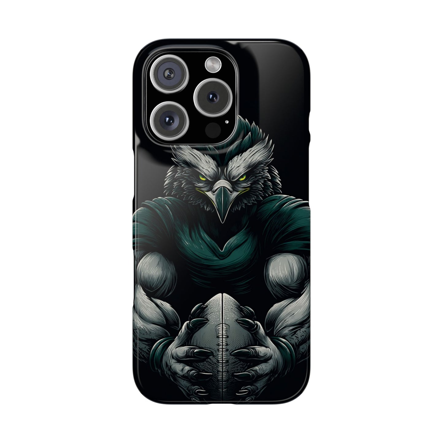 Philadelphia Eagles Art Snap Case, NFL Phone Cover, Sports Fan Gift, Football Team Accessories, Protective Cell Phone Shell