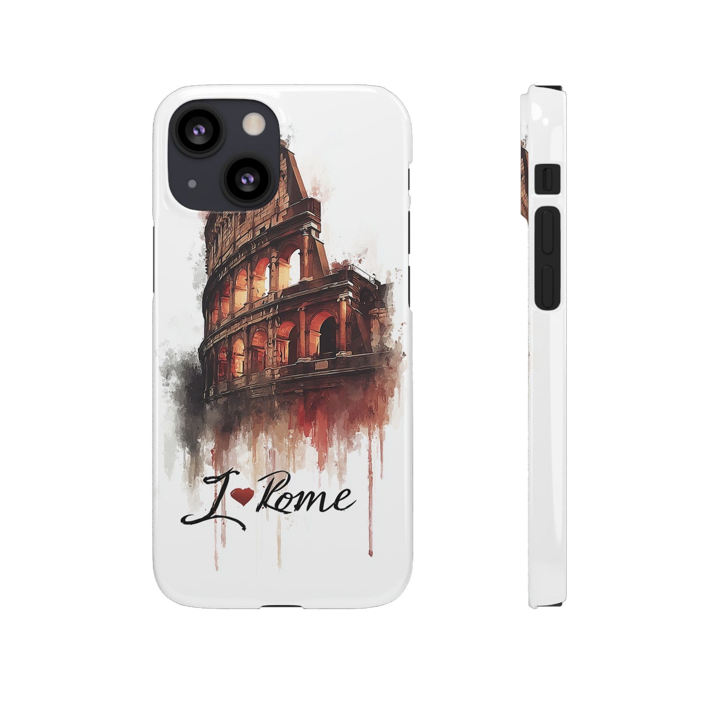 I Love Rome Snap Cases, Urban Phone Covers, Travel Accessories, Gift for Travelers, City Love Merch