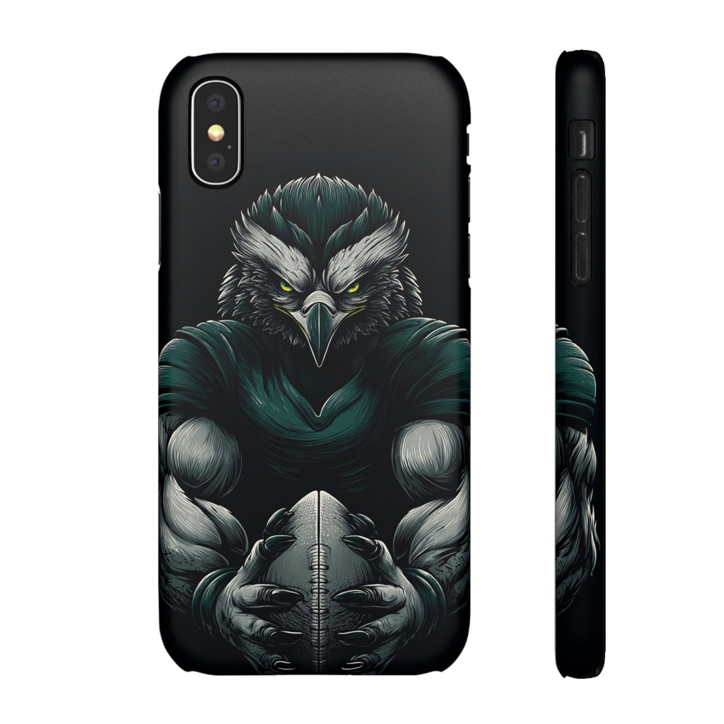 Philadelphia Eagles Art Snap Case, NFL Phone Cover, Sports Fan Gift, Football Team Accessories, Protective Cell Phone Shell
