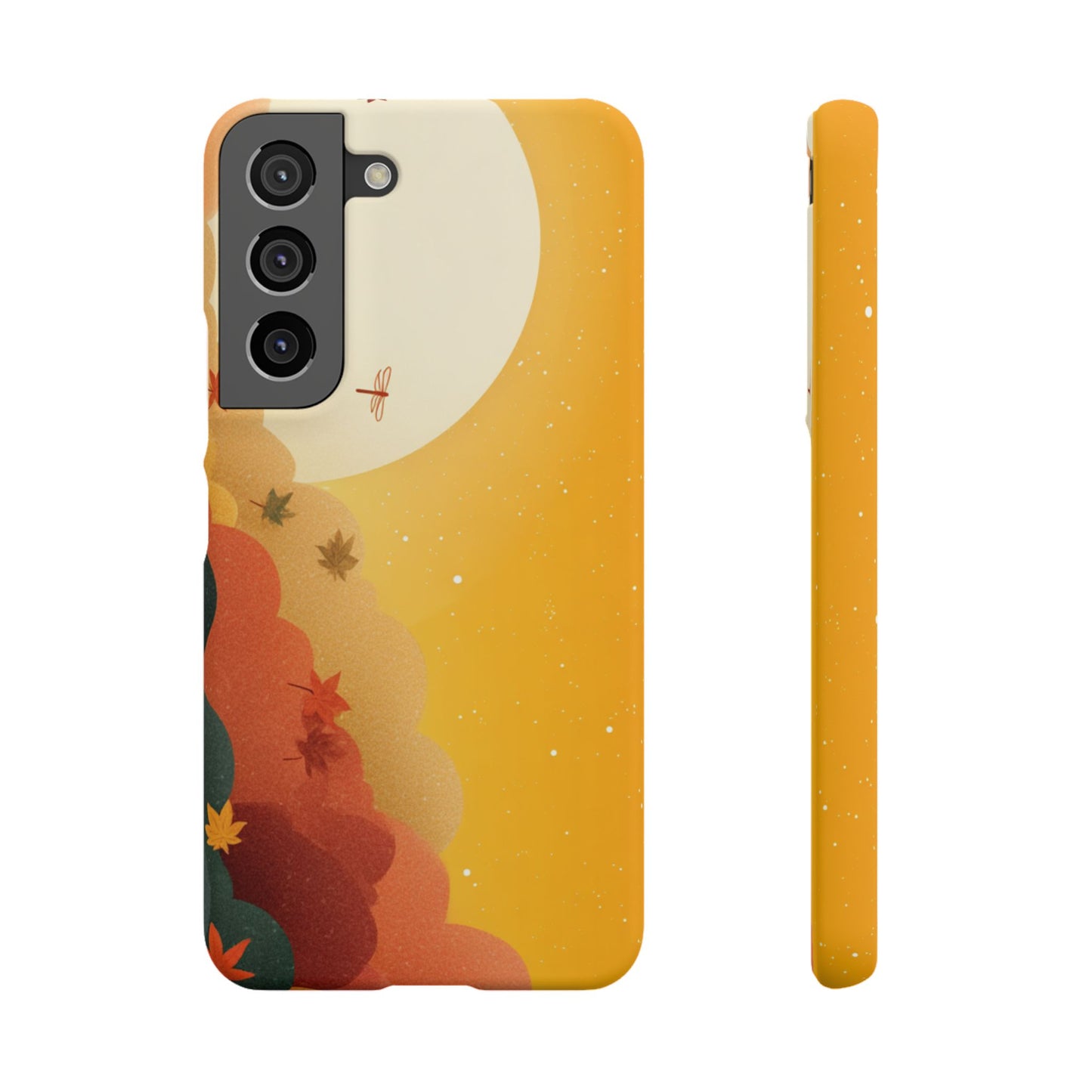 Autumn Sunset Snap Case, Fall Phone Cover, Nature-Themed Accessory, Gift for Her, Seasonal Aesthetic