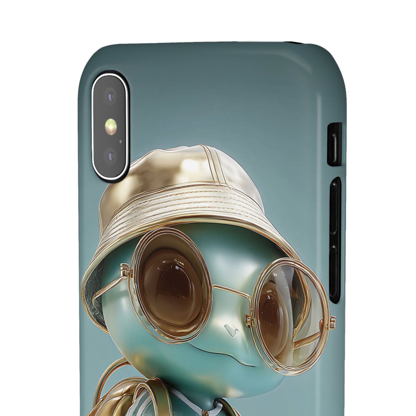 Trendy Character Snap Case for Phone, Cute Phone Cover, Gift for Kids, Cartoon Style Gadget Accessory, Fun Phone Protection