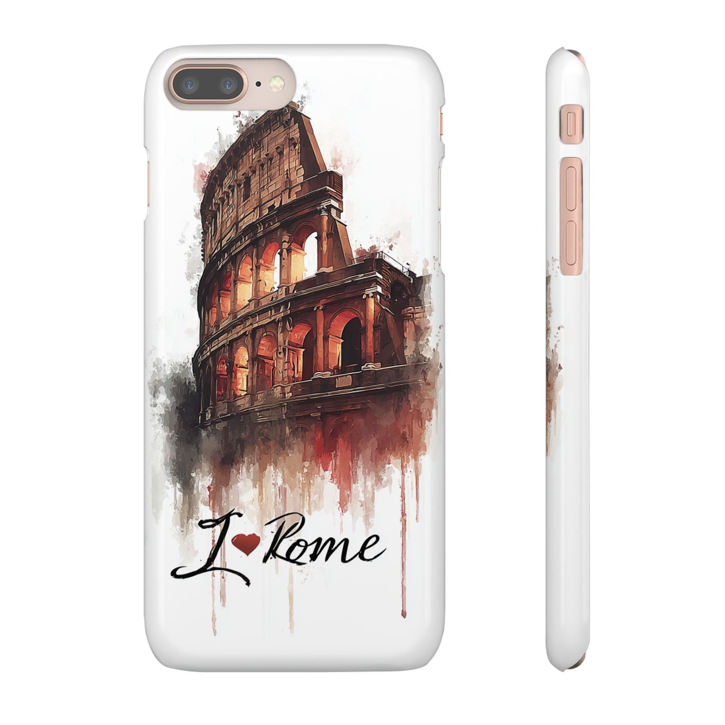 I Love Rome Snap Cases, Urban Phone Covers, Travel Accessories, Gift for Travelers, City Love Merch