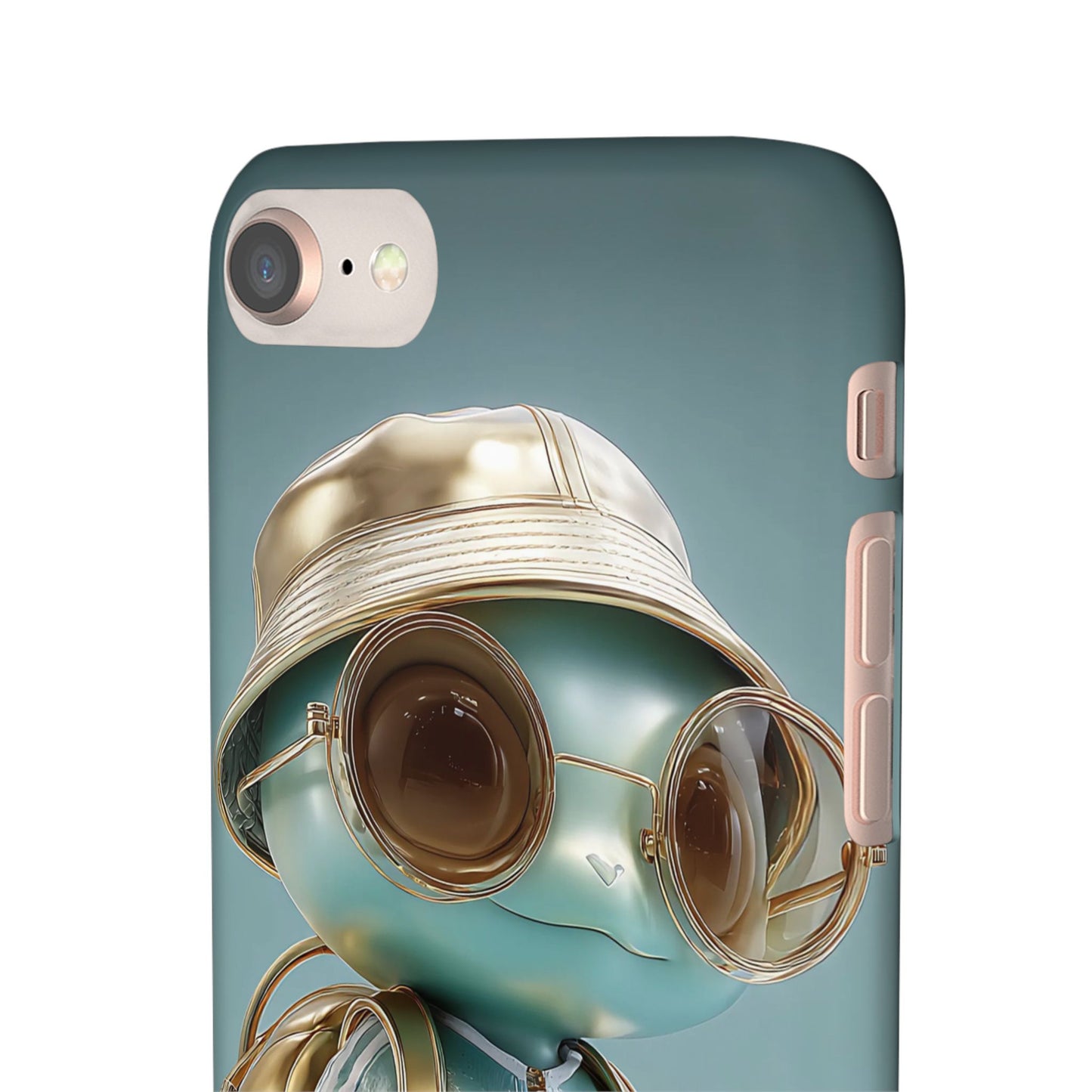 Trendy Character Snap Case for Phone, Cute Phone Cover, Gift for Kids, Cartoon Style Gadget Accessory, Fun Phone Protection