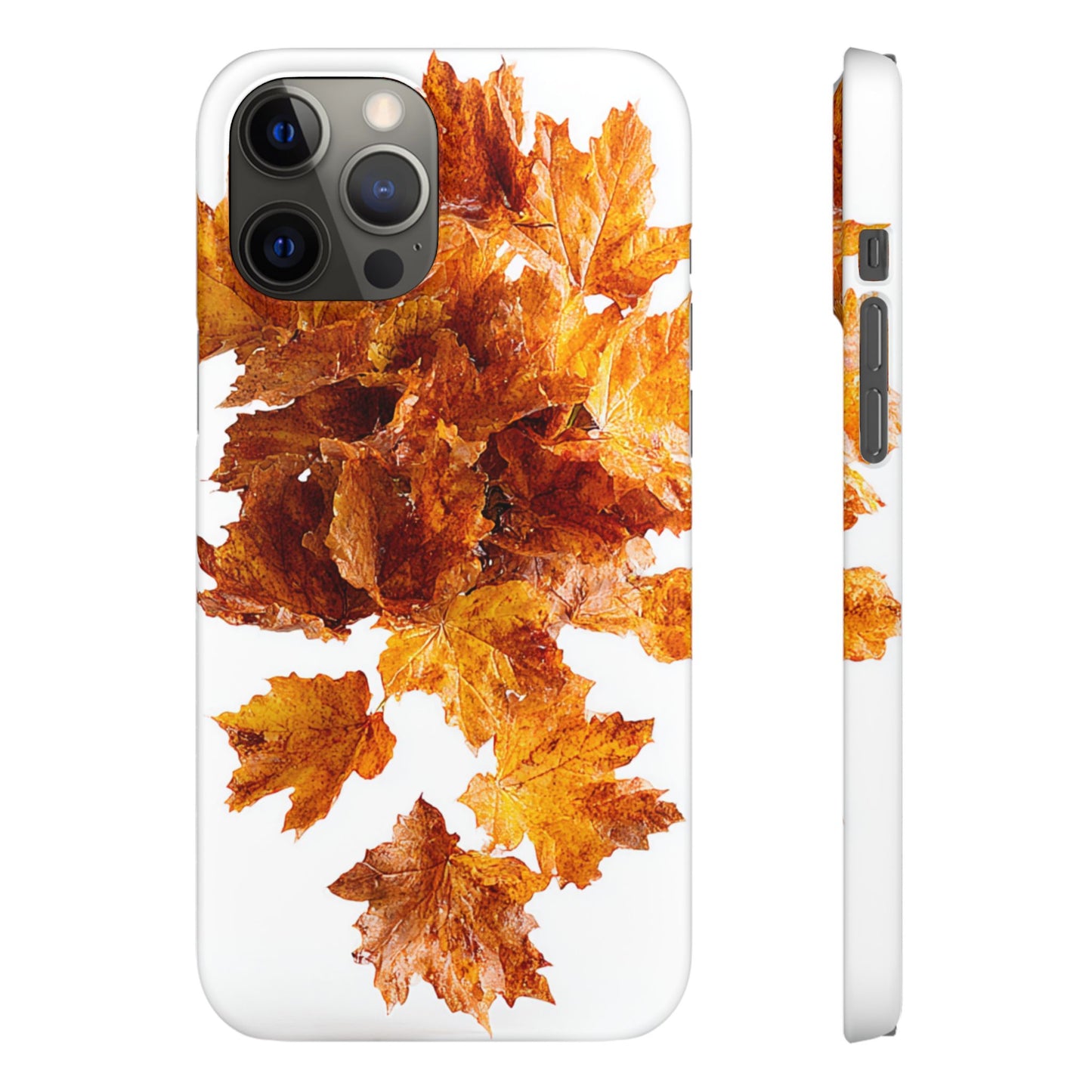 Autumn Leaf Phone Case | Fall Snap Cases, Phone Accessories, Nature Lover Gift, Seasonal Decor, Cozy Fall Vibes