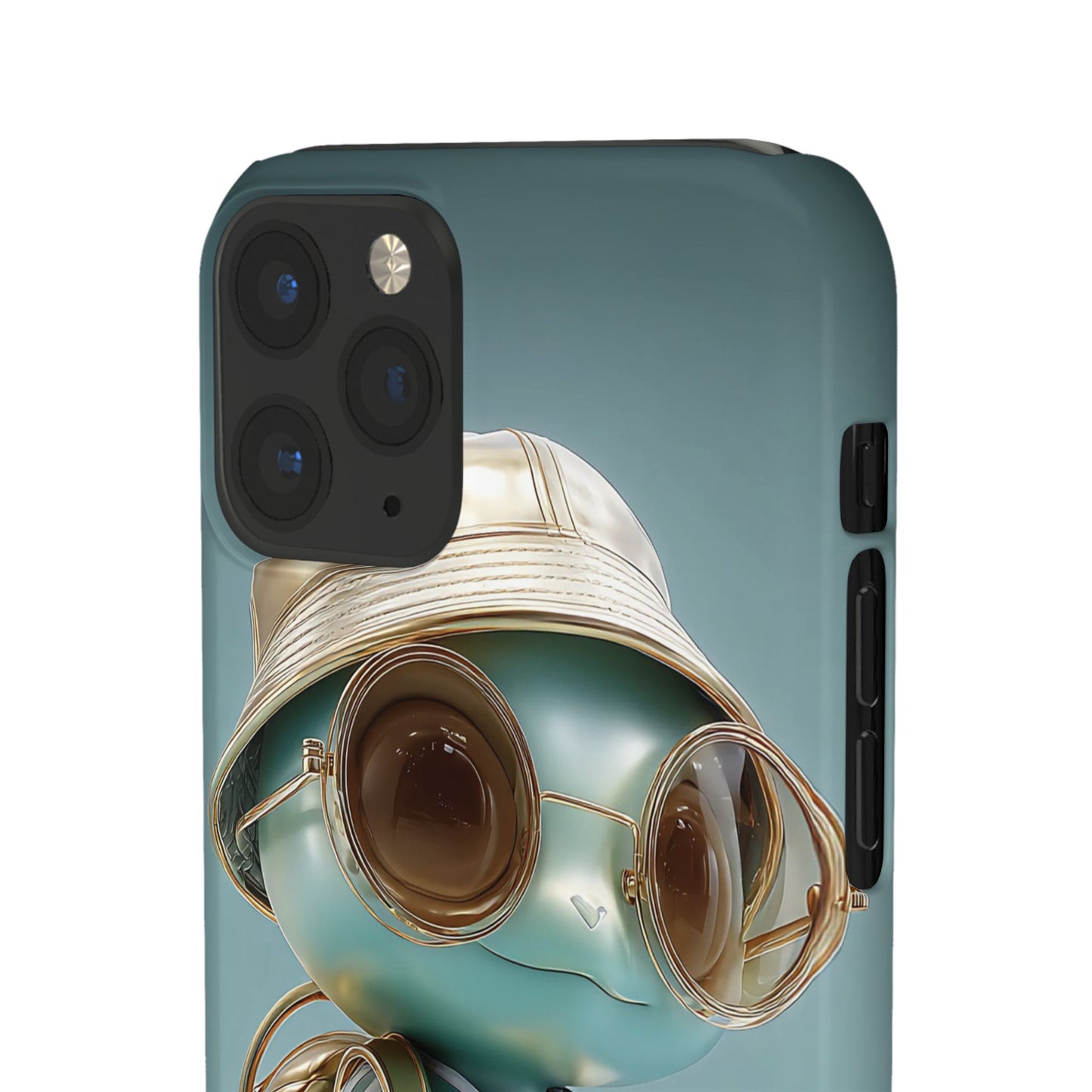 Trendy Character Snap Case for Phone, Cute Phone Cover, Gift for Kids, Cartoon Style Gadget Accessory, Fun Phone Protection