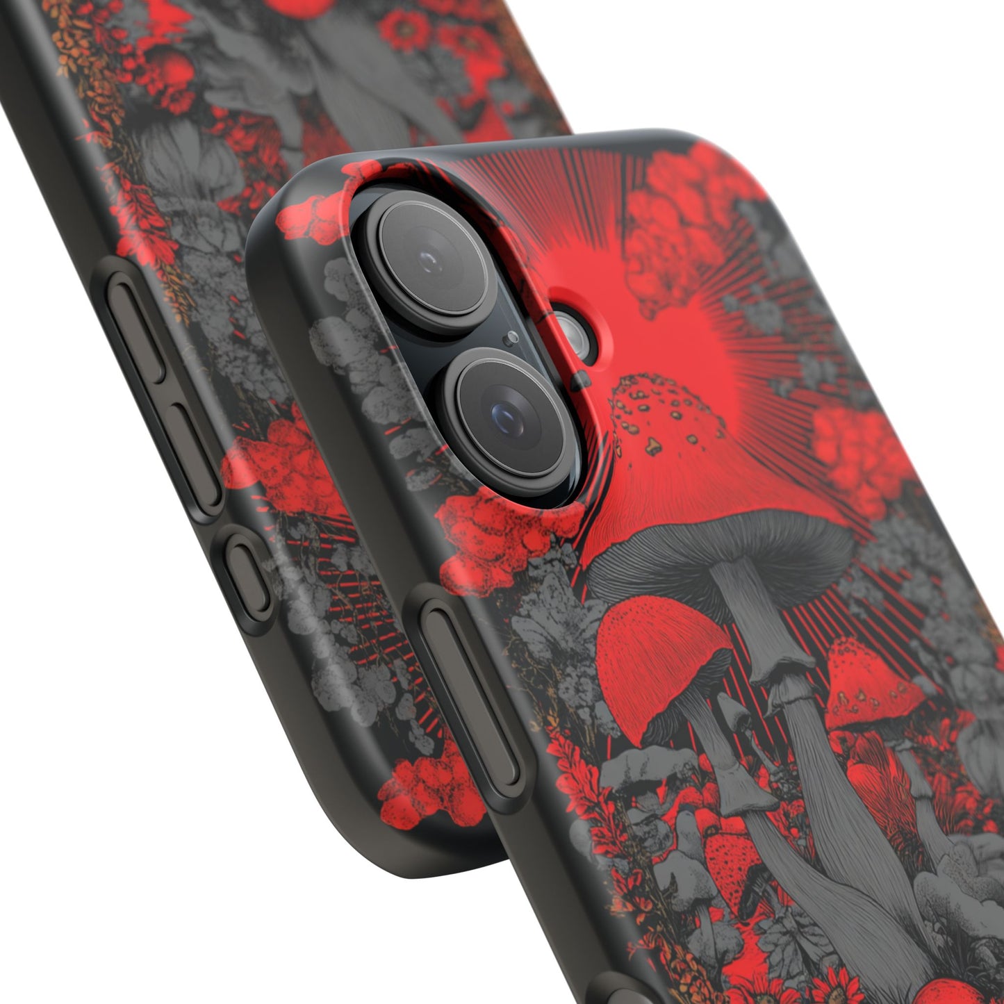 Fantasy Mushroom Snap Case Custom Phone Cover for iPhone and Samsung Mate and Glossy Avvialable
