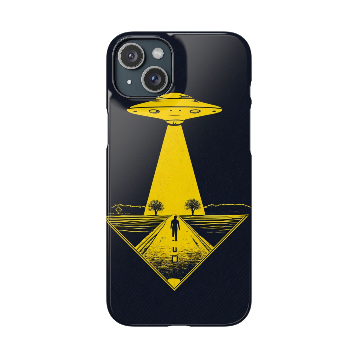 UFO Phone Case - Cosmic Alien Design, Cell Phone Cover, Sci-Fi Accessory, Gift for Space Lovers, Unique Tech Gear