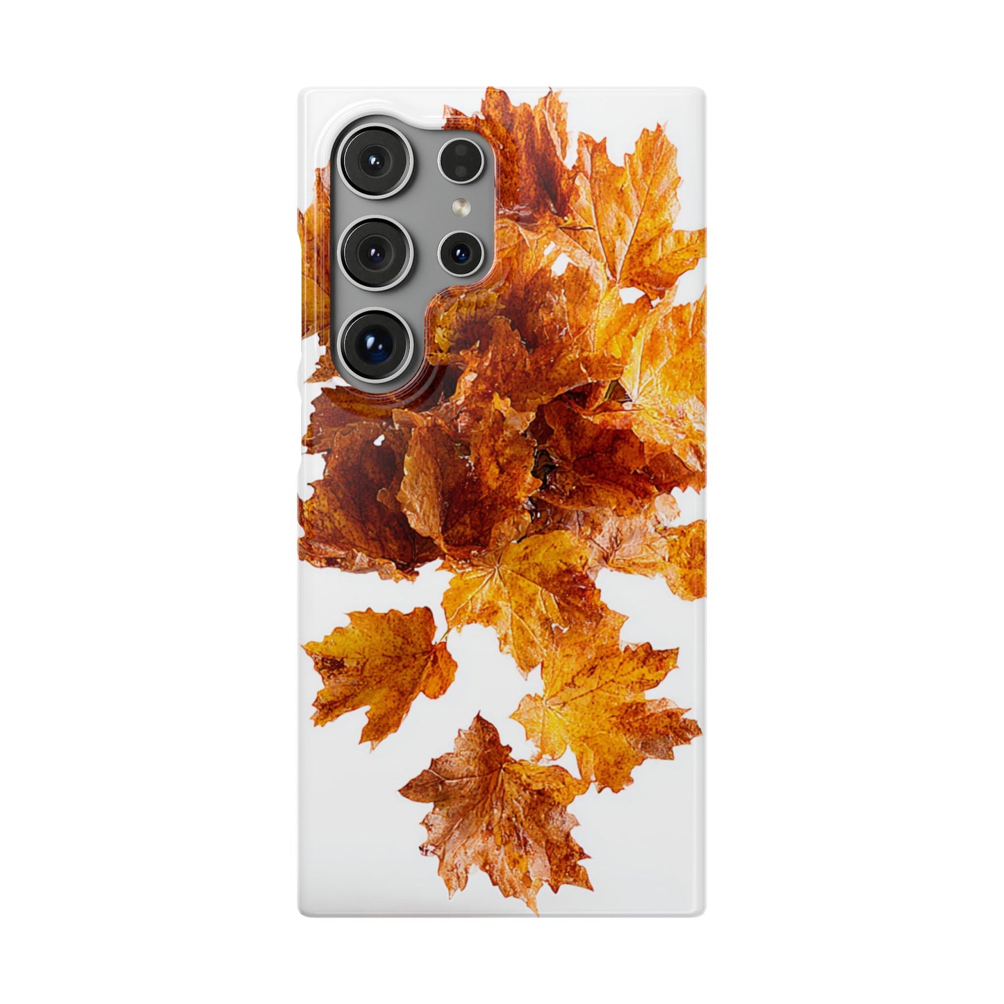 Autumn Leaf Phone Case | Fall Snap Cases, Phone Accessories, Nature Lover Gift, Seasonal Decor, Cozy Fall Vibes
