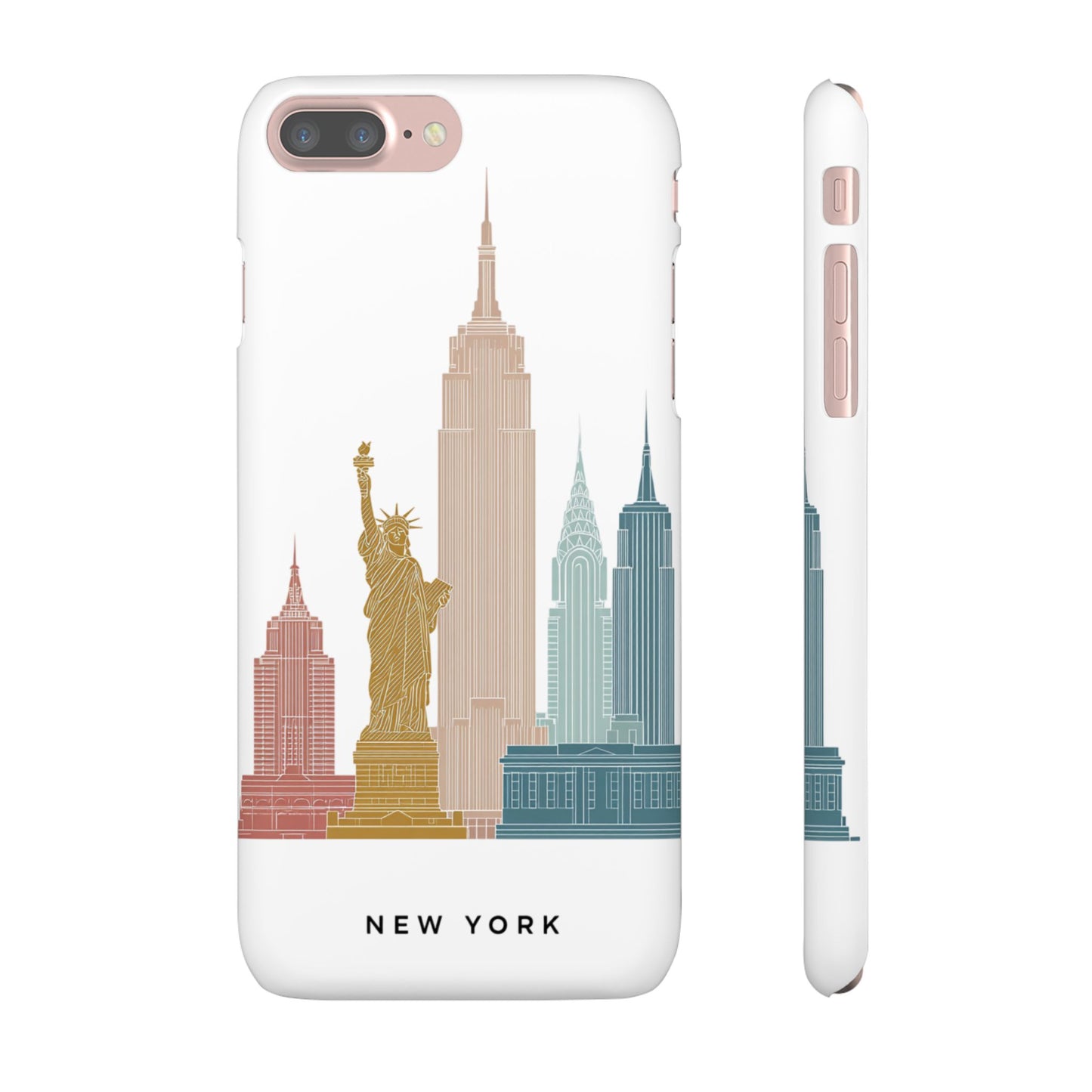 Stylish New York Snap Case, Urban Phone Cover, Cityscape Phone Case, Gift for Travelers, Trendy Protective Case