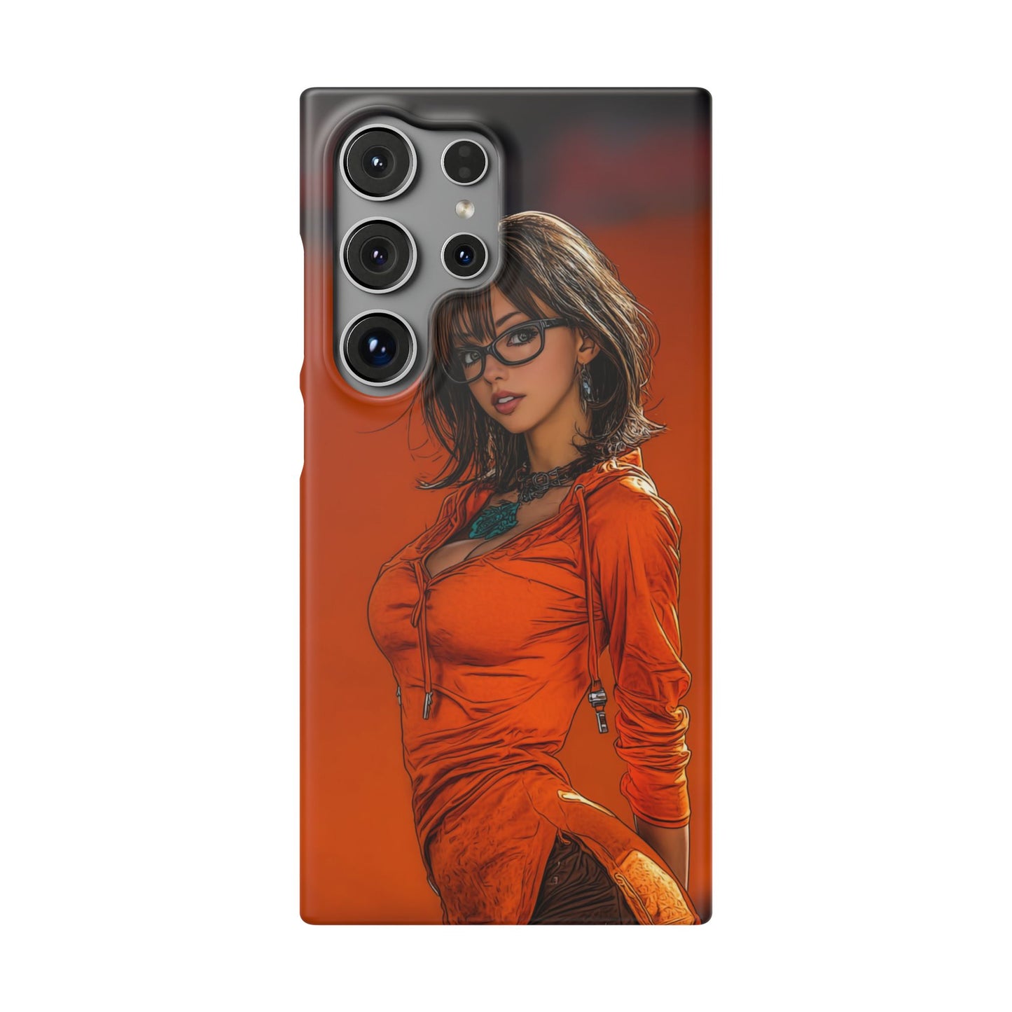 Velma Dinkley Cleveland Browns Fan Snap Cases, Phone Cover, Cartoon Style Art, Custom Case, Protective Shell