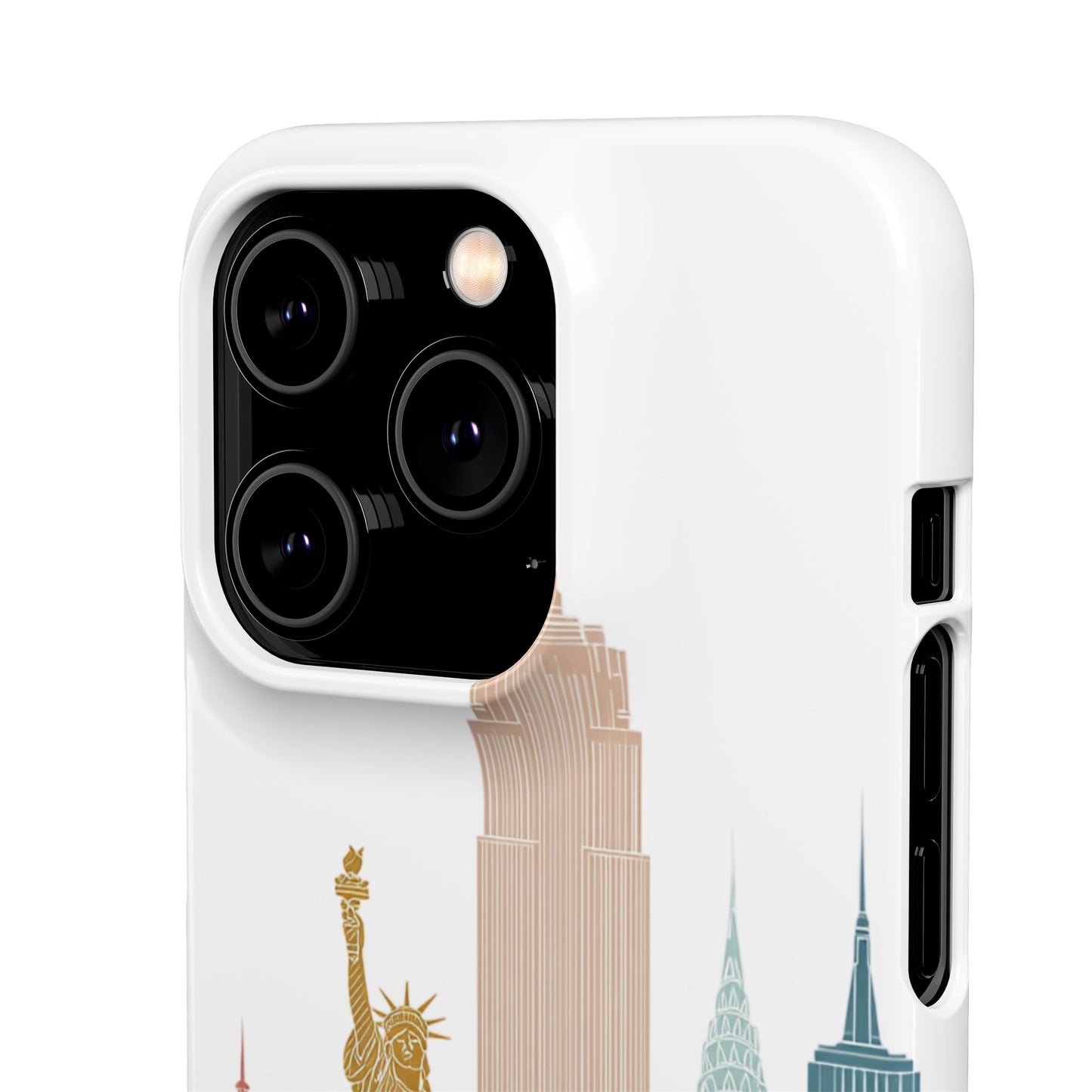 Stylish New York Snap Case, Urban Phone Cover, Cityscape Phone Case, Gift for Travelers, Trendy Protective Case